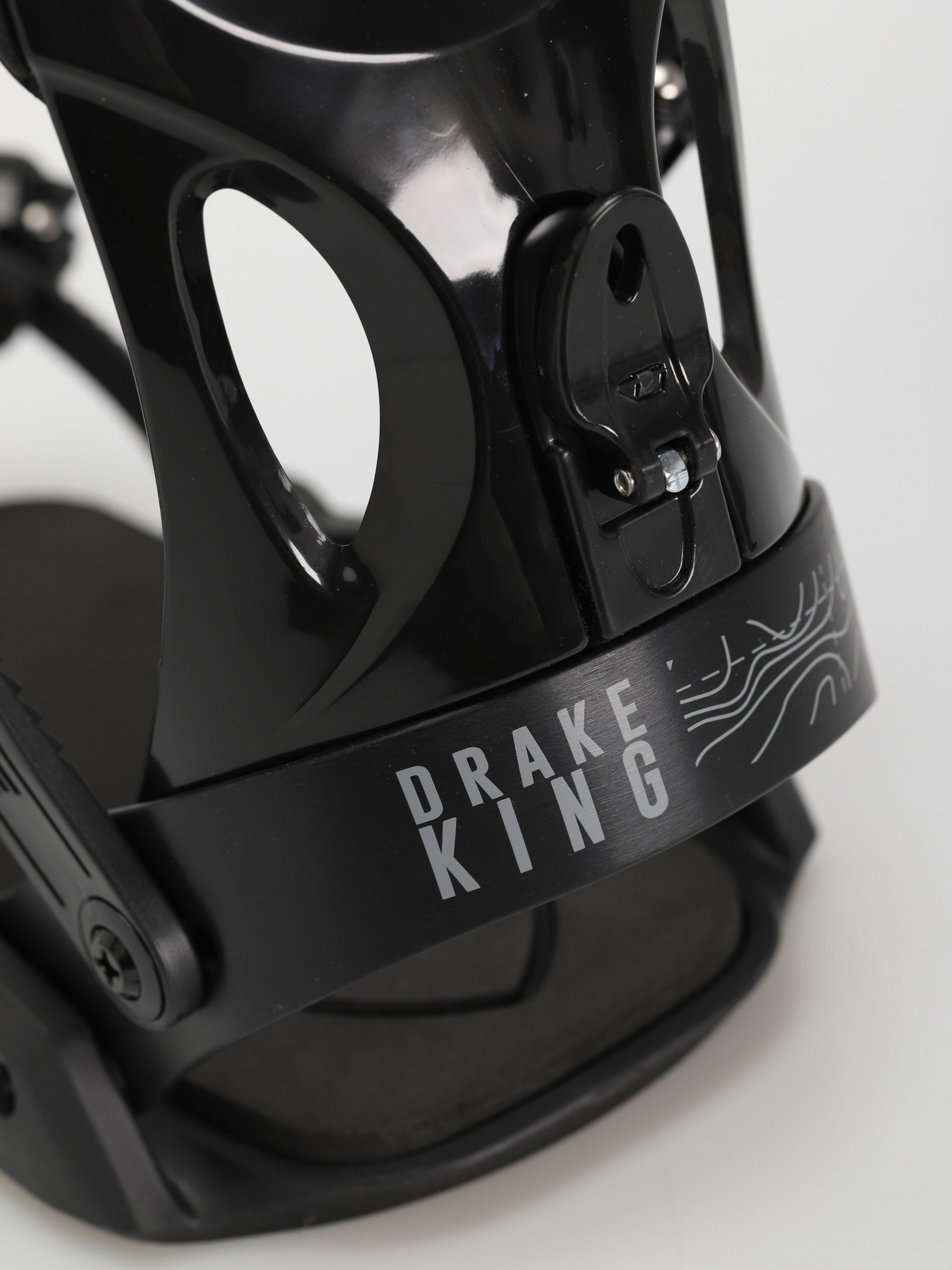 Drake King Snowboard bindings (black)