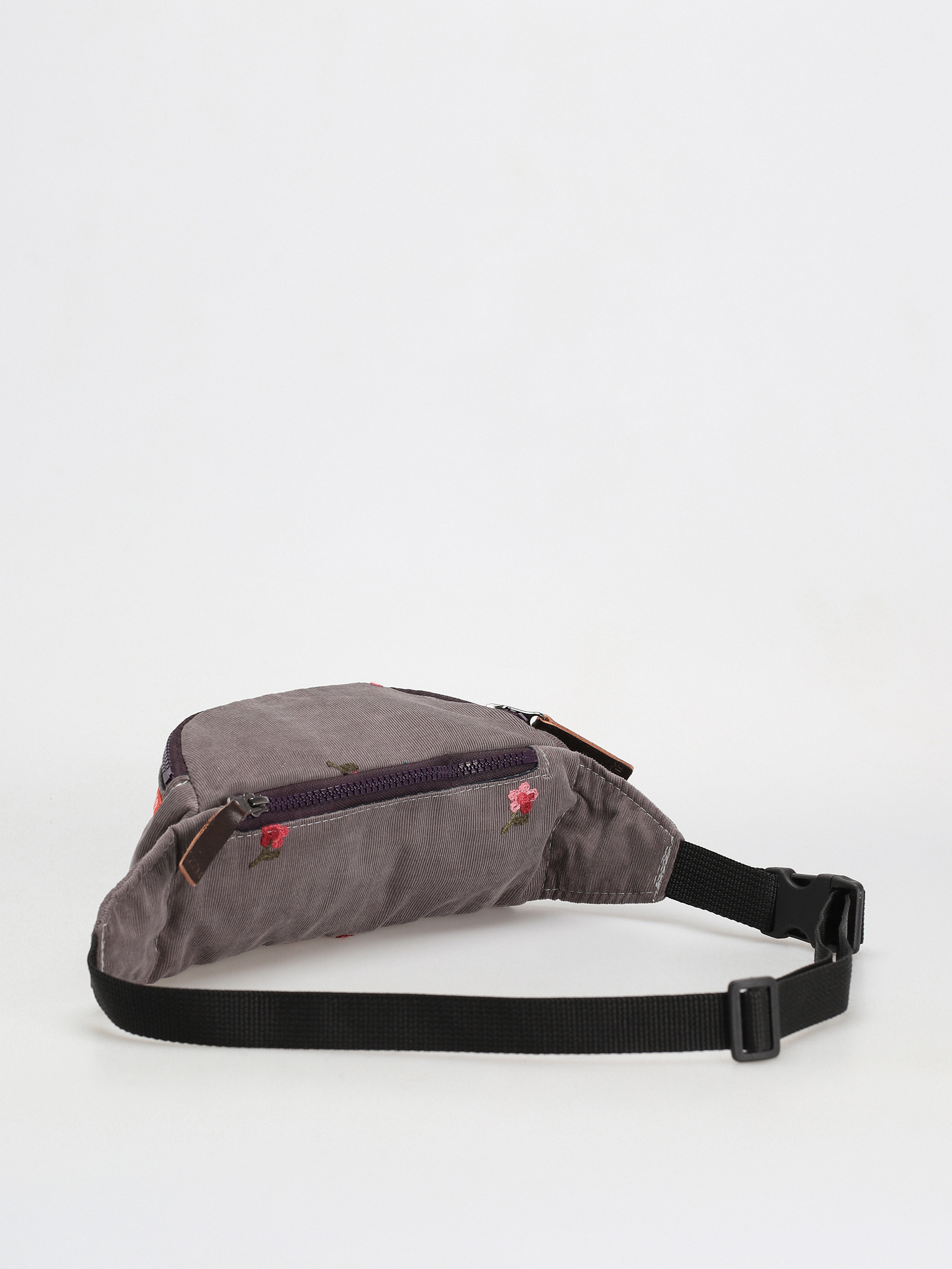 Malita Cord Bum bag (grey flowers)
