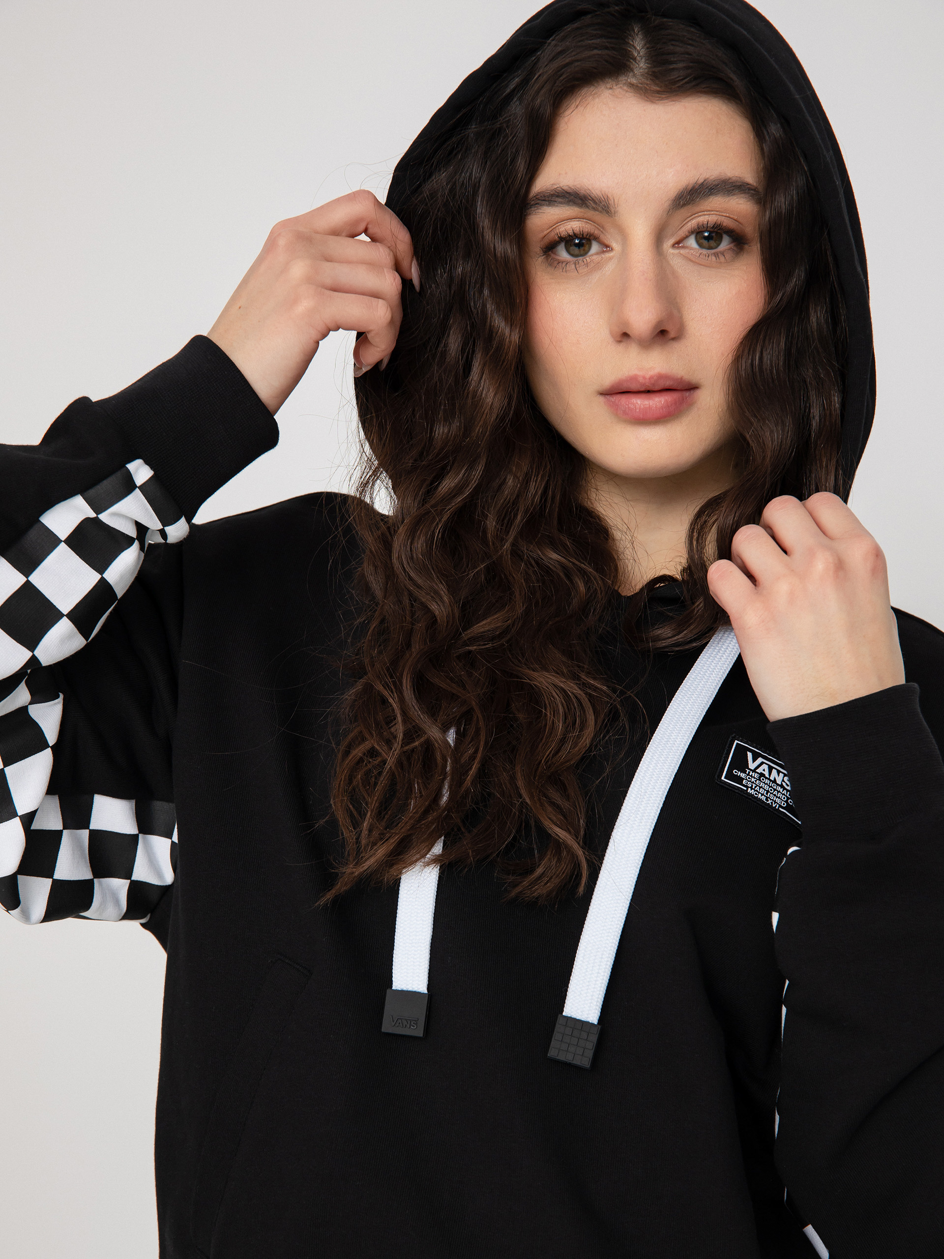 Vans Boom Boom Check It HD Hoodie Wmn (black)