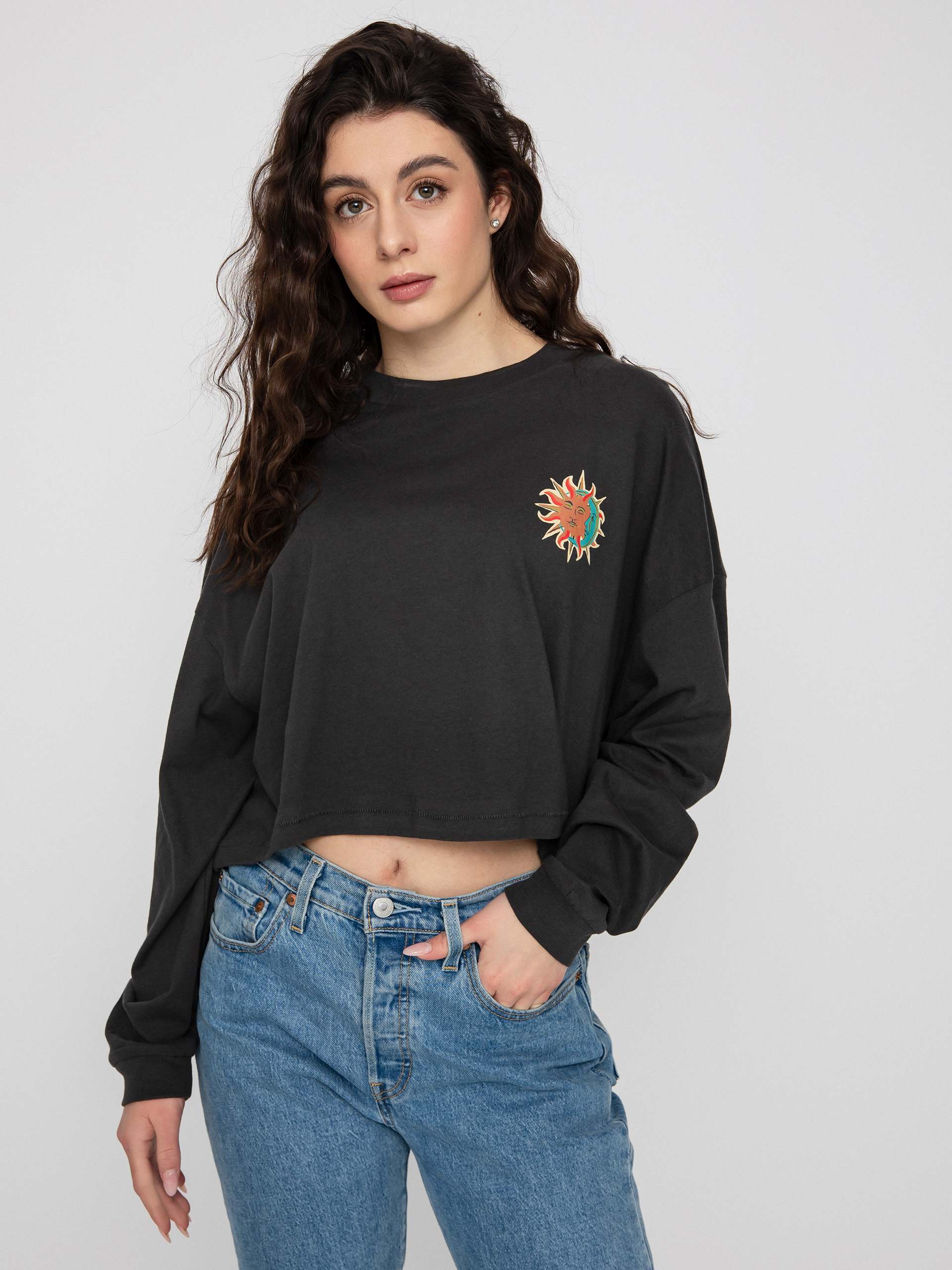 Billabong Beach Boyfriend Longsleeve Wmn (off black)