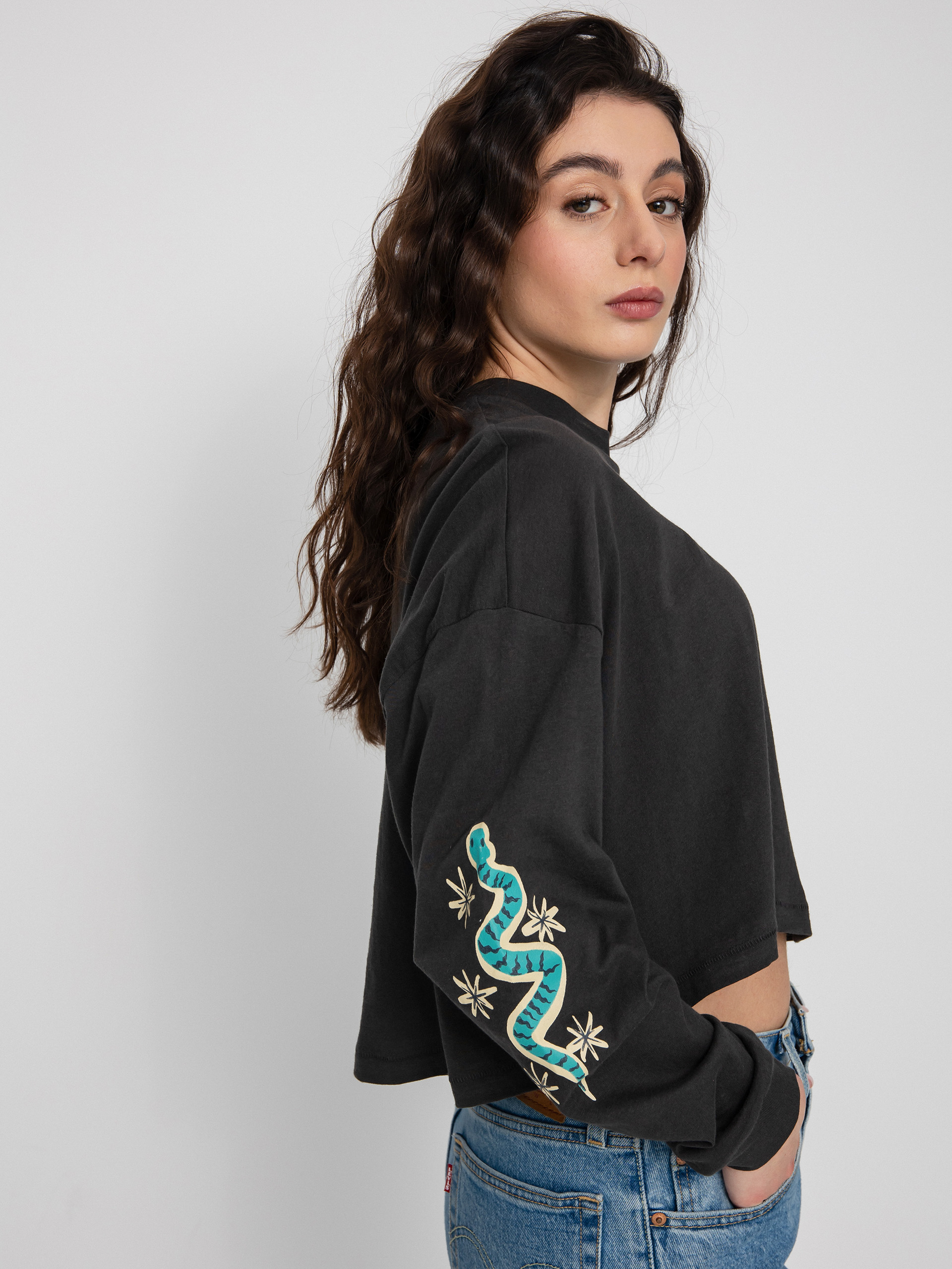 Billabong Beach Boyfriend Longsleeve Wmn (off black)