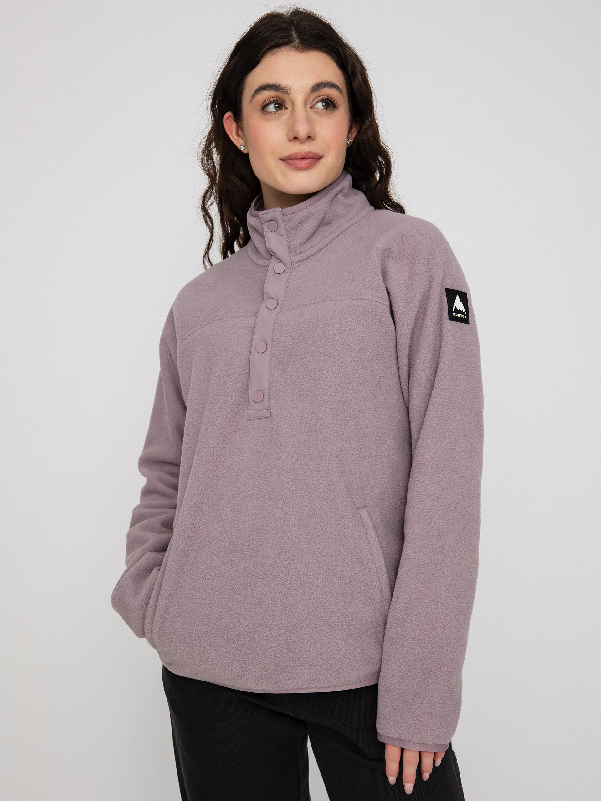 Womens Burton Hearth HD Active sweatshirt (elderberry)