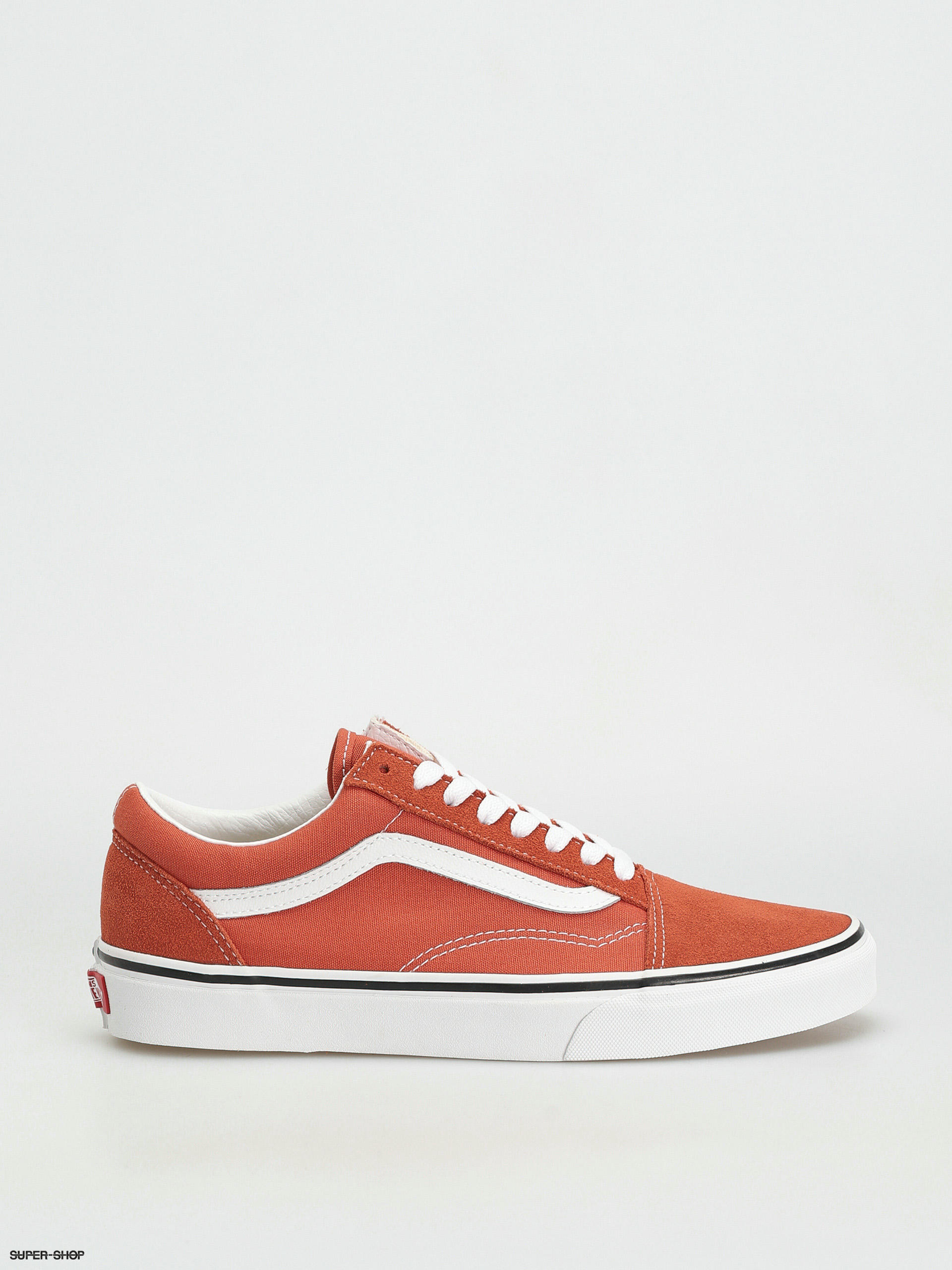 Vans old skool ochre & true 2025 white womens shoes