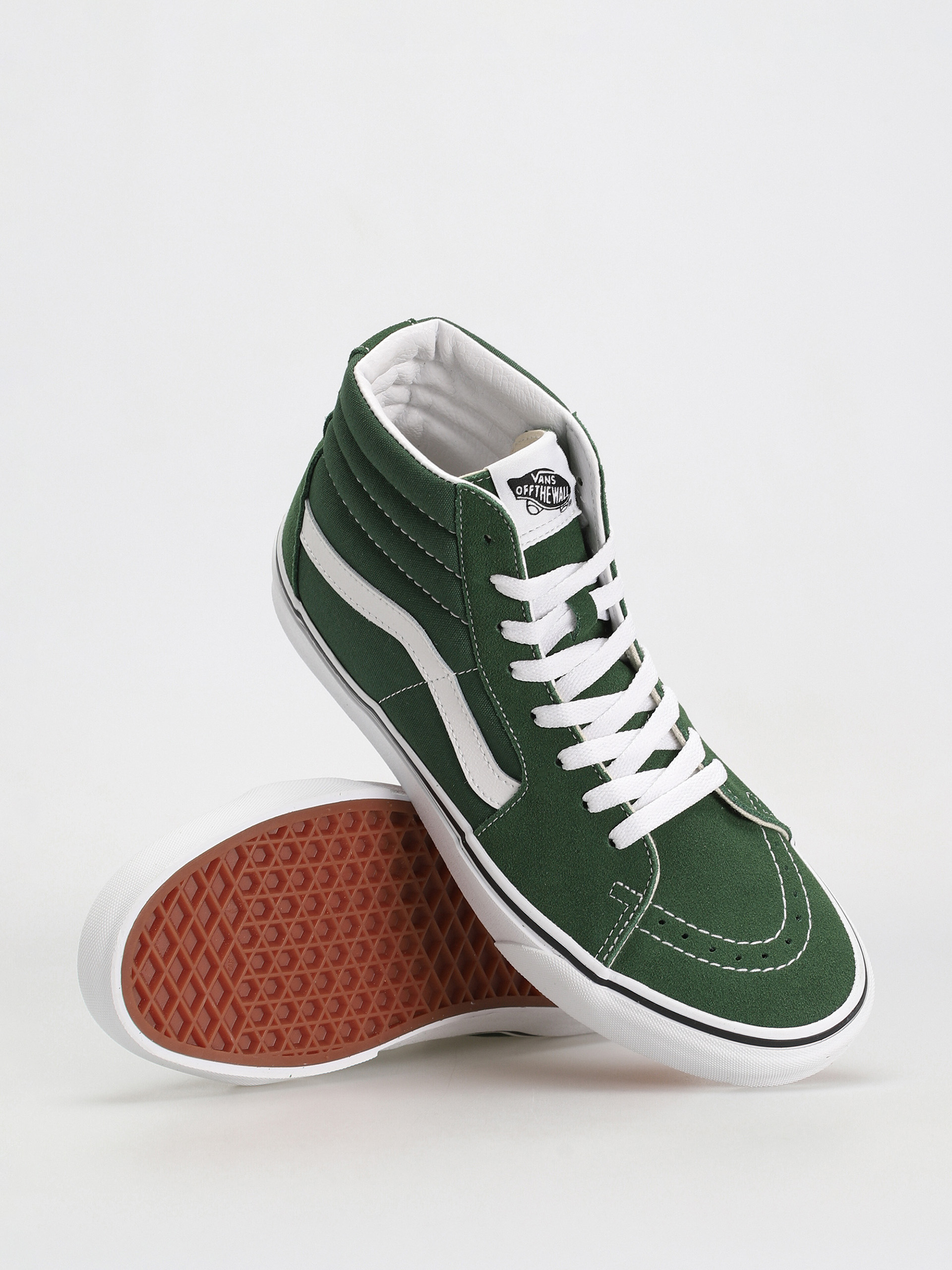 Vans Sk8 Hi Shoes (color theory greener pastures)