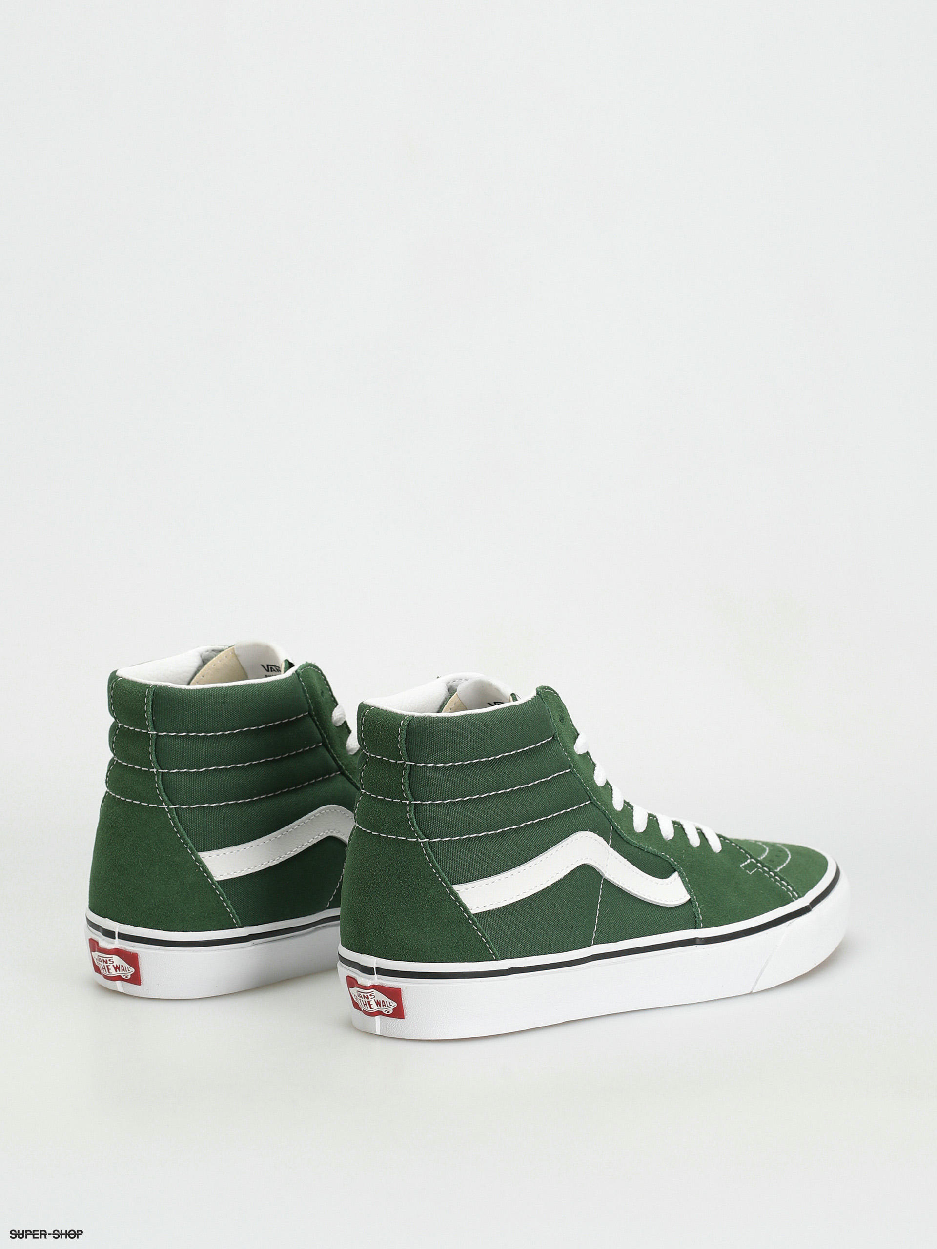 Vans Sk8 Hi Shoes color theory greener pastures