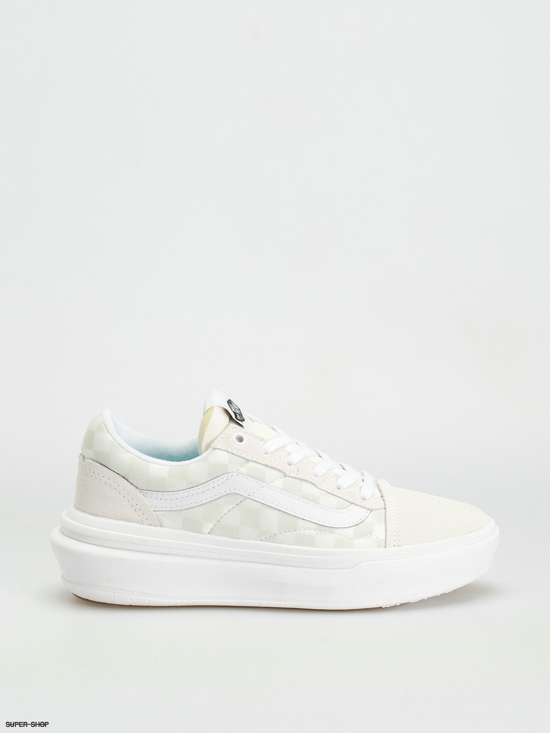 Vans old sale skool checkerboard marshmallow