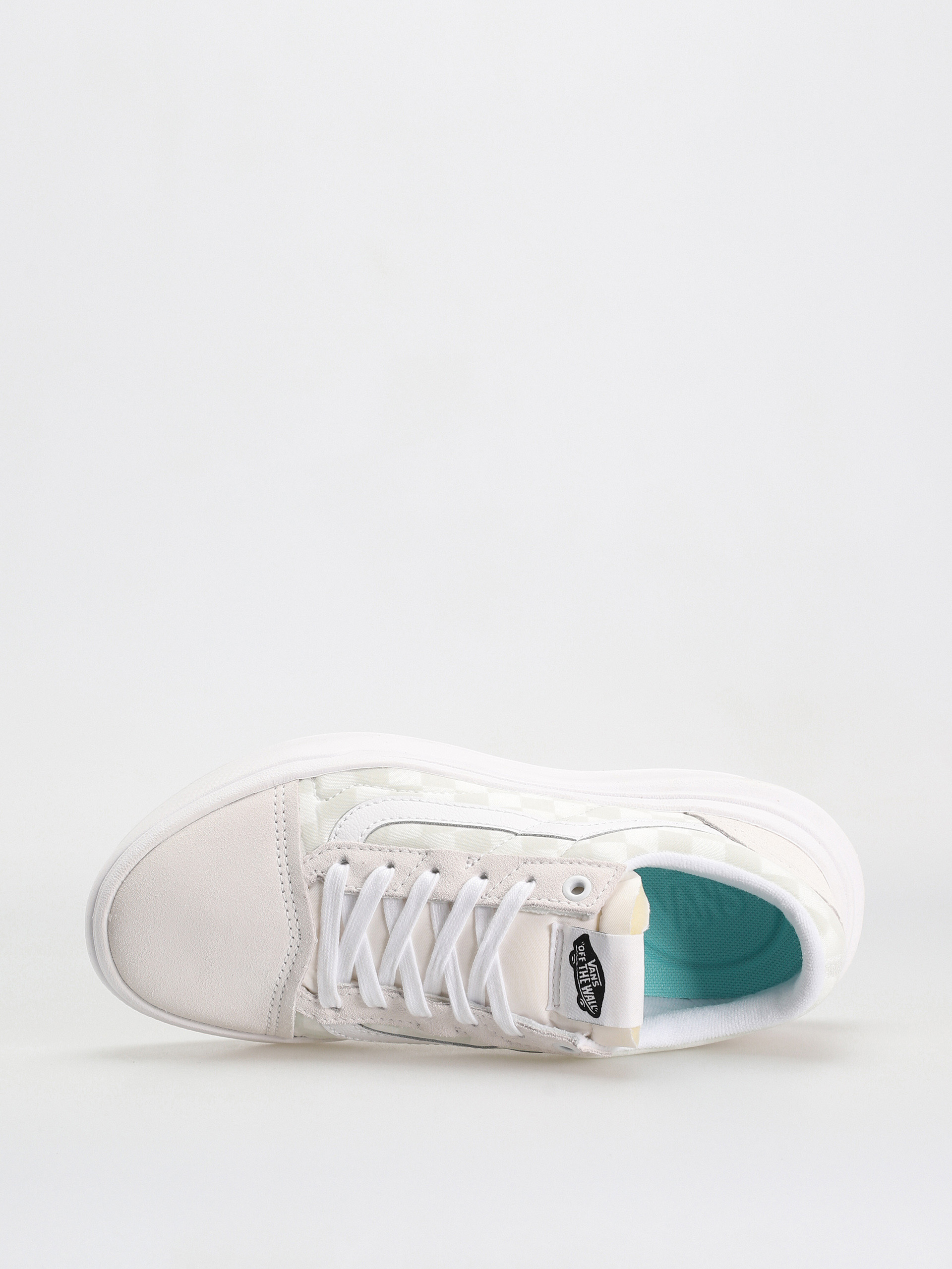 Vans old skool sales checkerboard true white