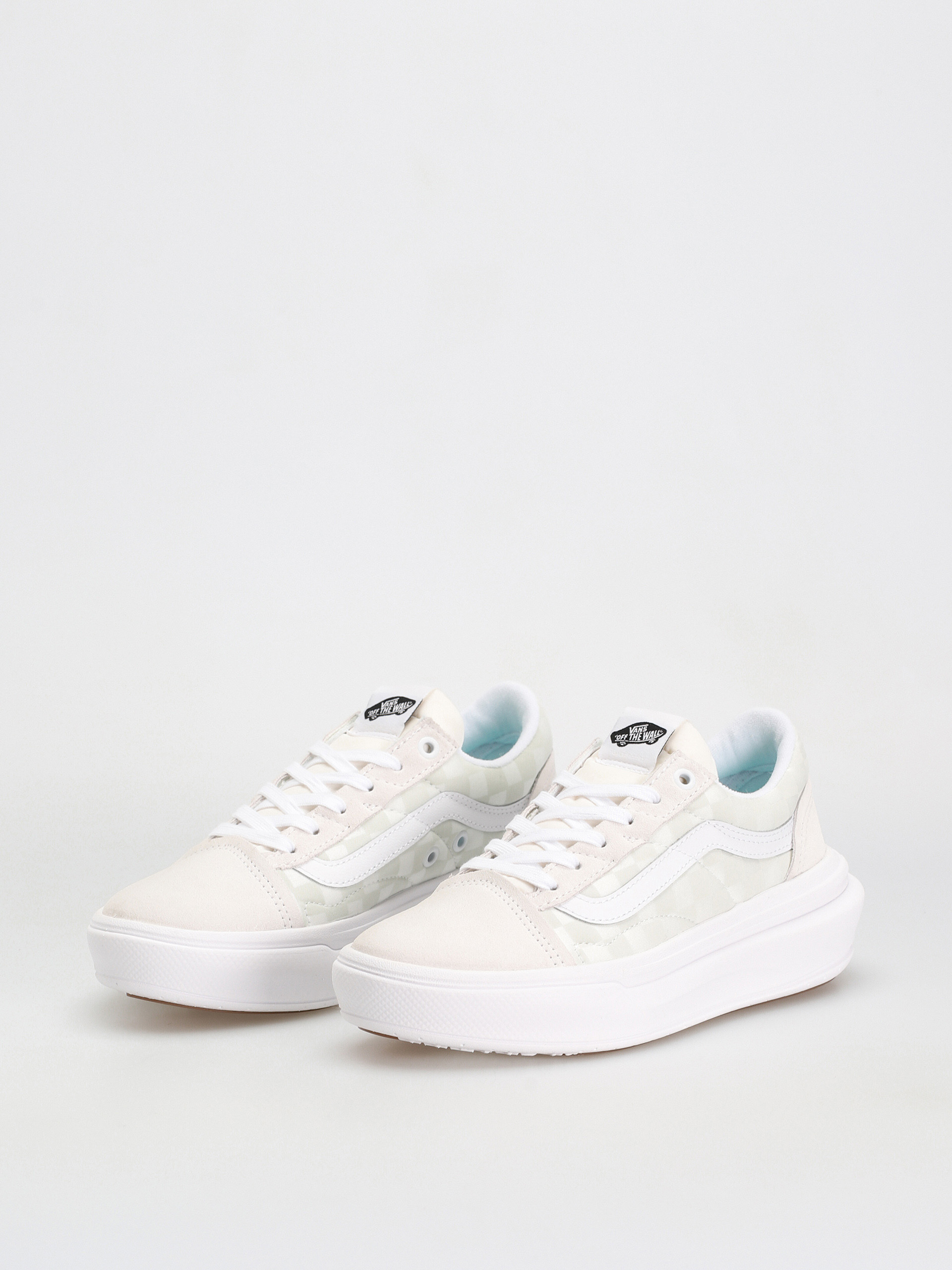 Vans Old Skool Overt CC Shoes (checkerboard white/checkerboard)