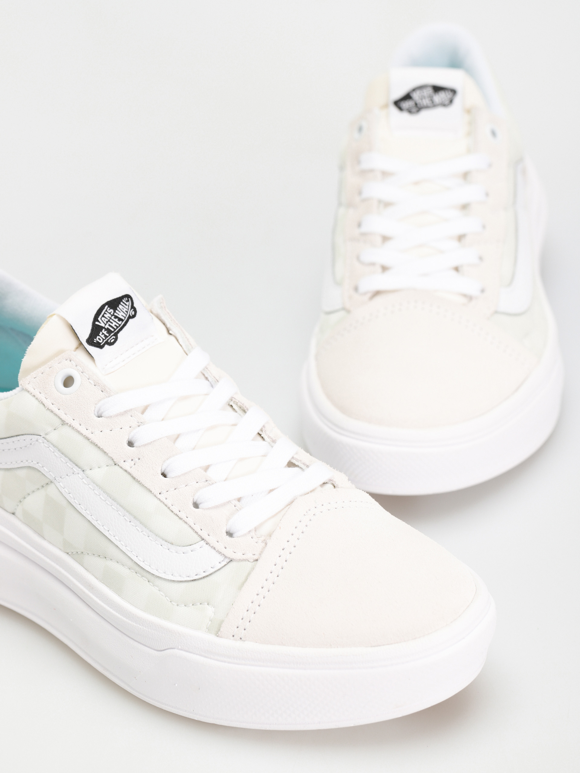 Vans Old Skool Overt CC Shoes (checkerboard white/checkerboard)