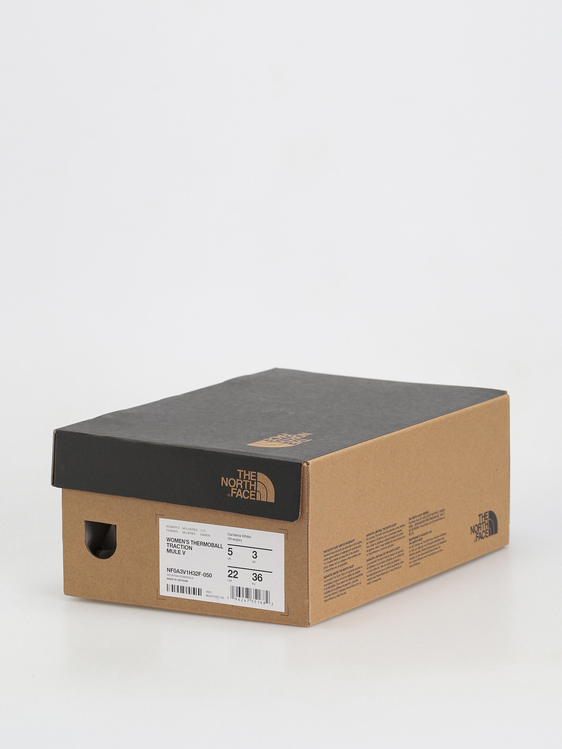 The North Face Thermoball Traction Mule V Shoes Wmn (gardenia white/silver grey)