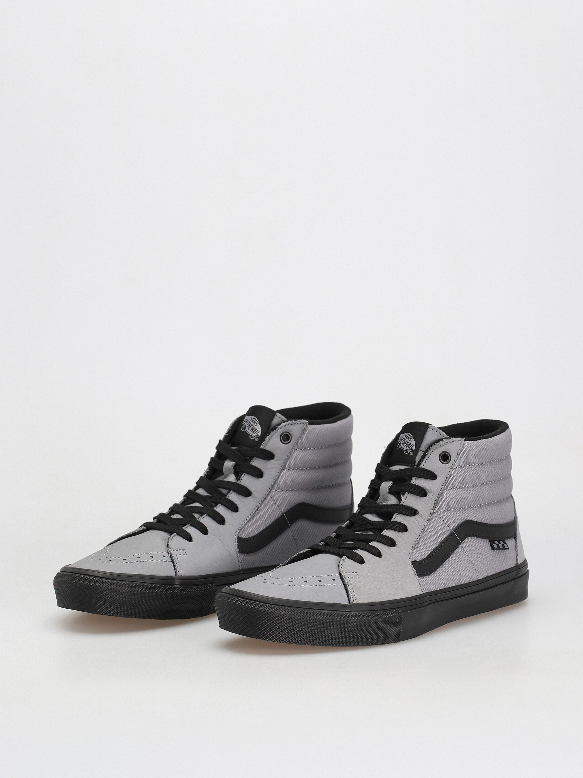Vans Skate Sk8 Hi Shoes (nubuck washed blue/black)