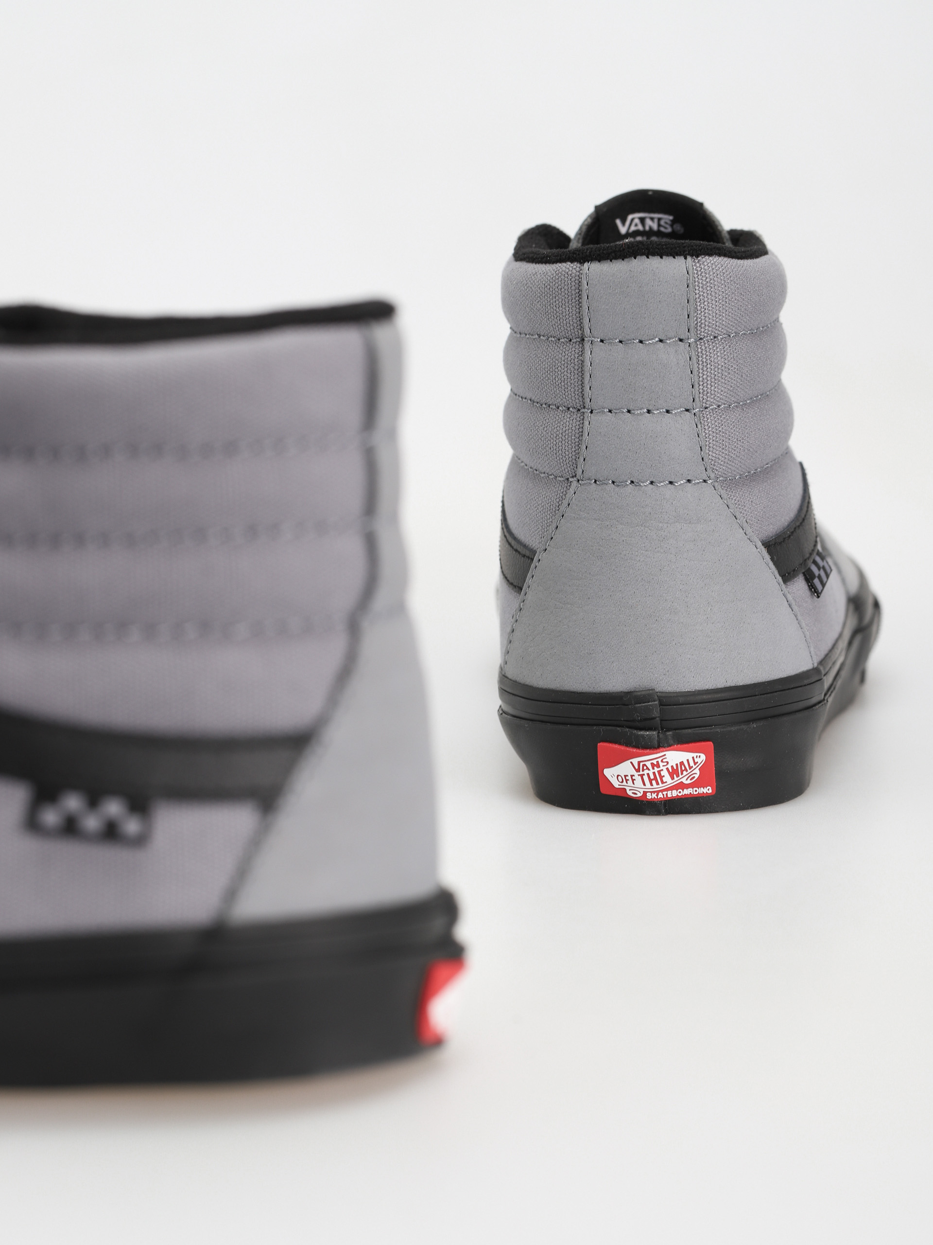 Vans Skate Sk8 Hi Shoes (nubuck washed blue/black)