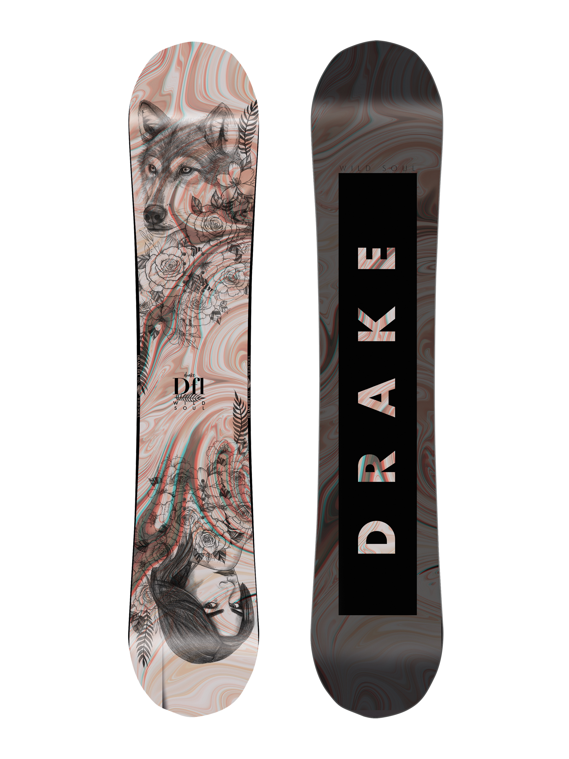 Damen Drake Dfl Snowboard 