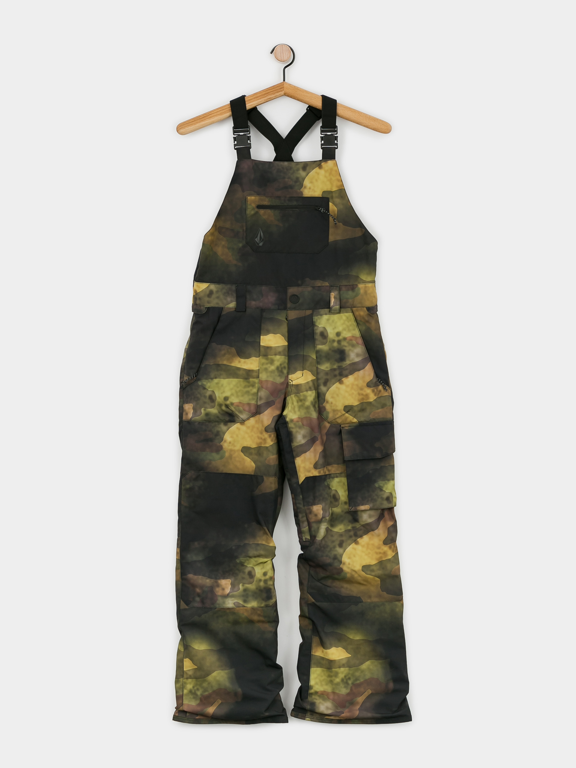 Volcom Barkley Ins Bib Overall JR Snowboard pants (camouflage)