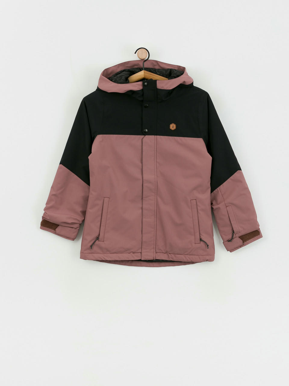 Volcom Sass'N'Frass Ins JR Snowboard jacket (rosewood)