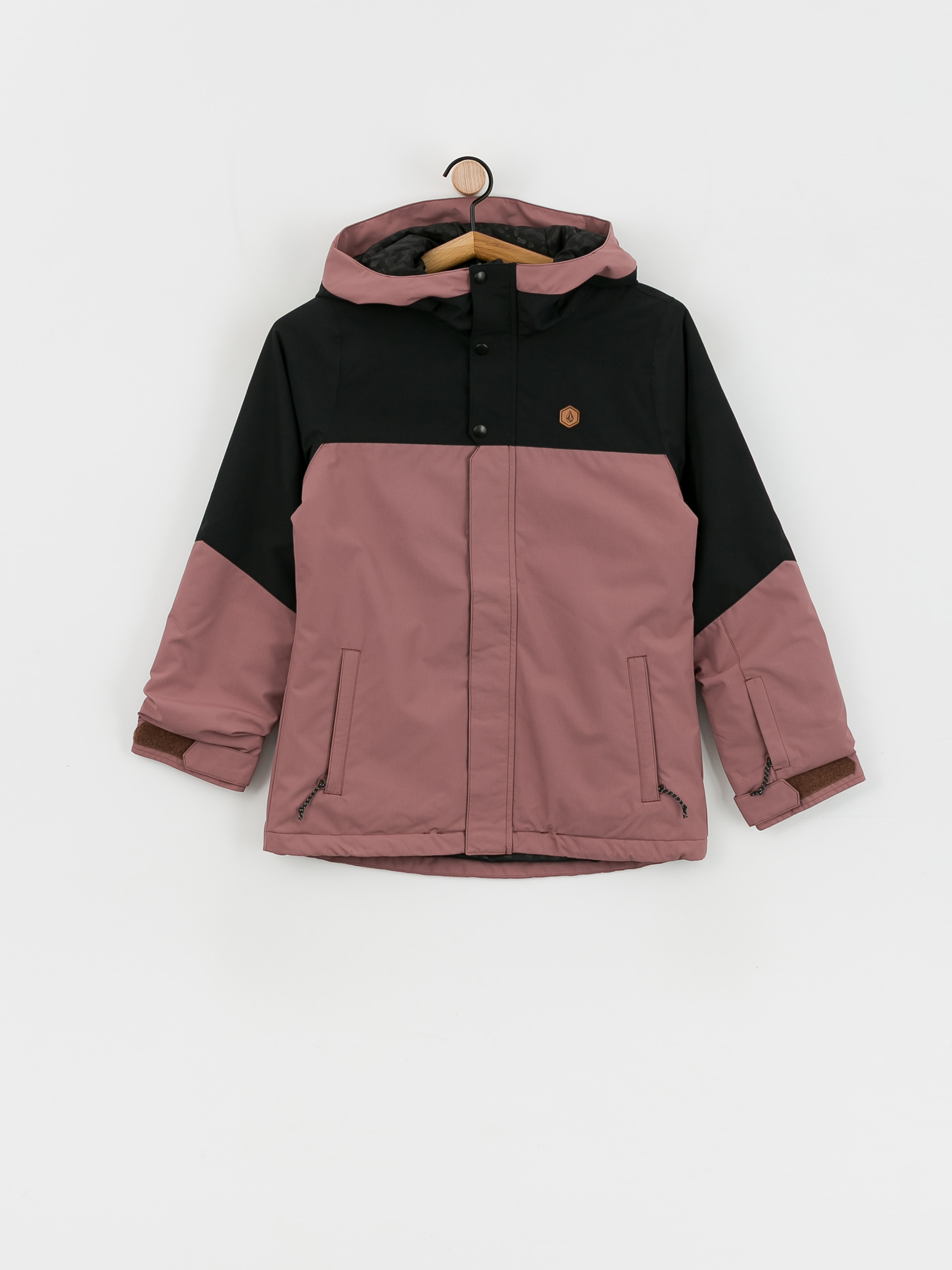 Volcom Sass'N'Frass Ins JR Snowboardjacke (rosewood)