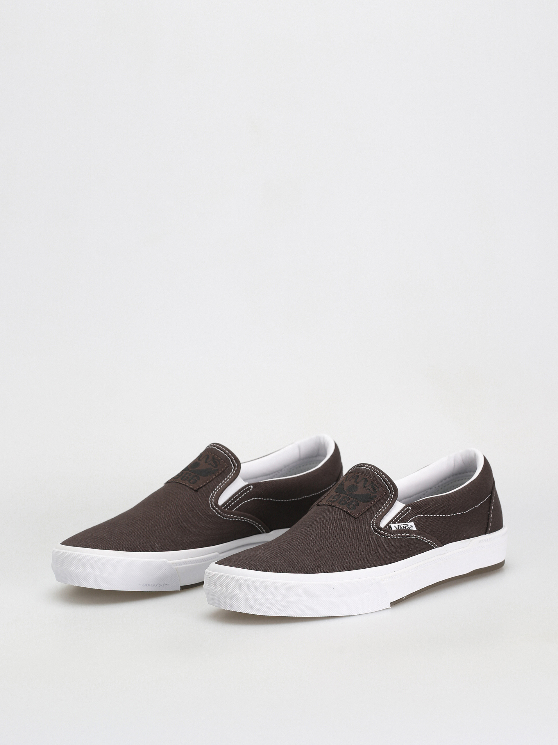 Vans Bmx Slip On Schuhe (dakota roche brown/white)