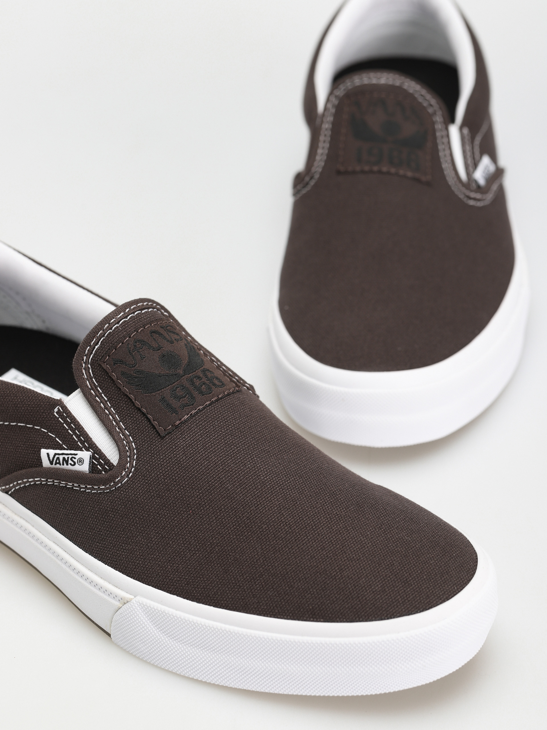 Vans Bmx Slip On Schuhe (dakota roche brown/white)