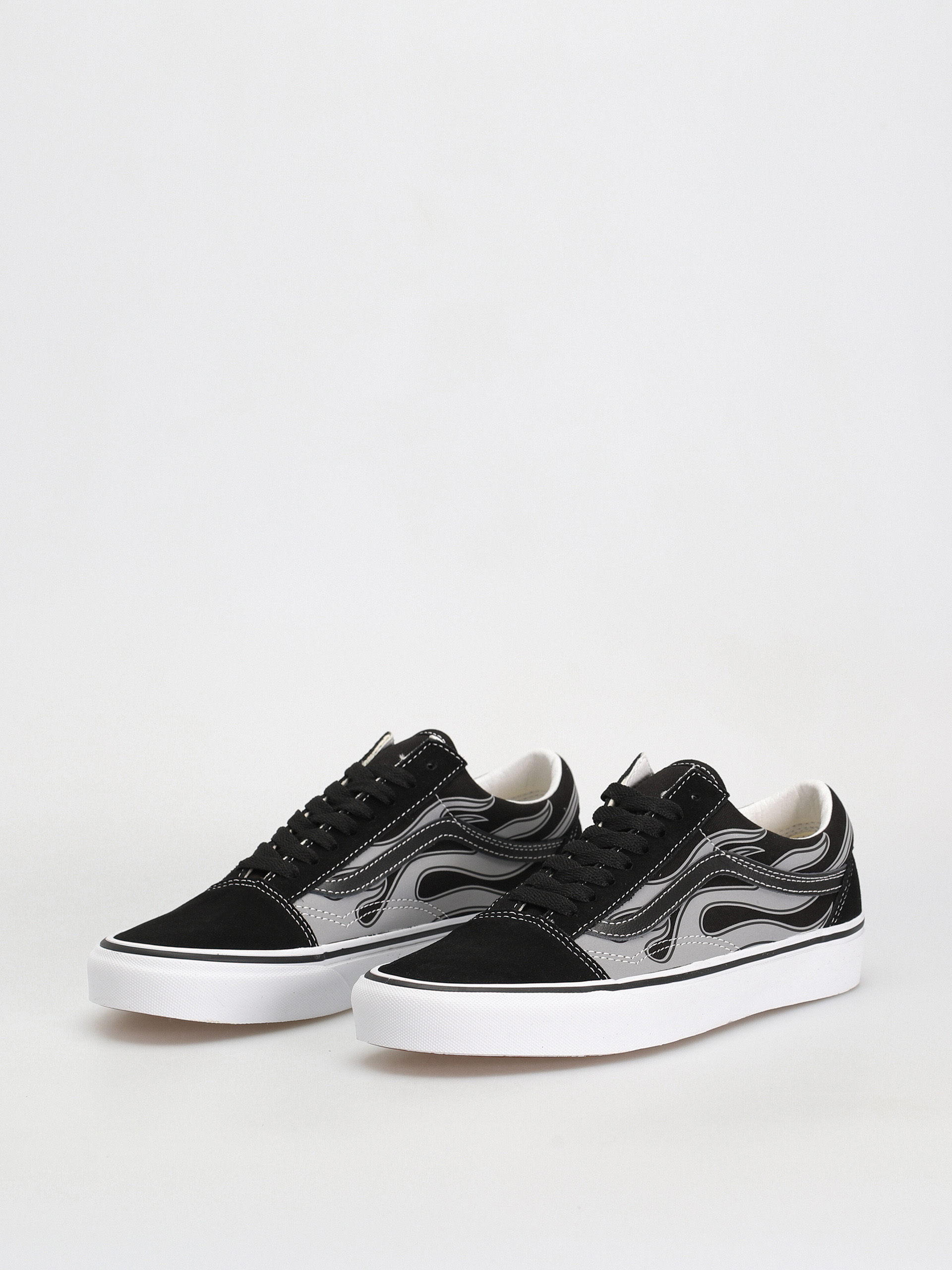 Vans Old Skool Shoes (reflective flame black)