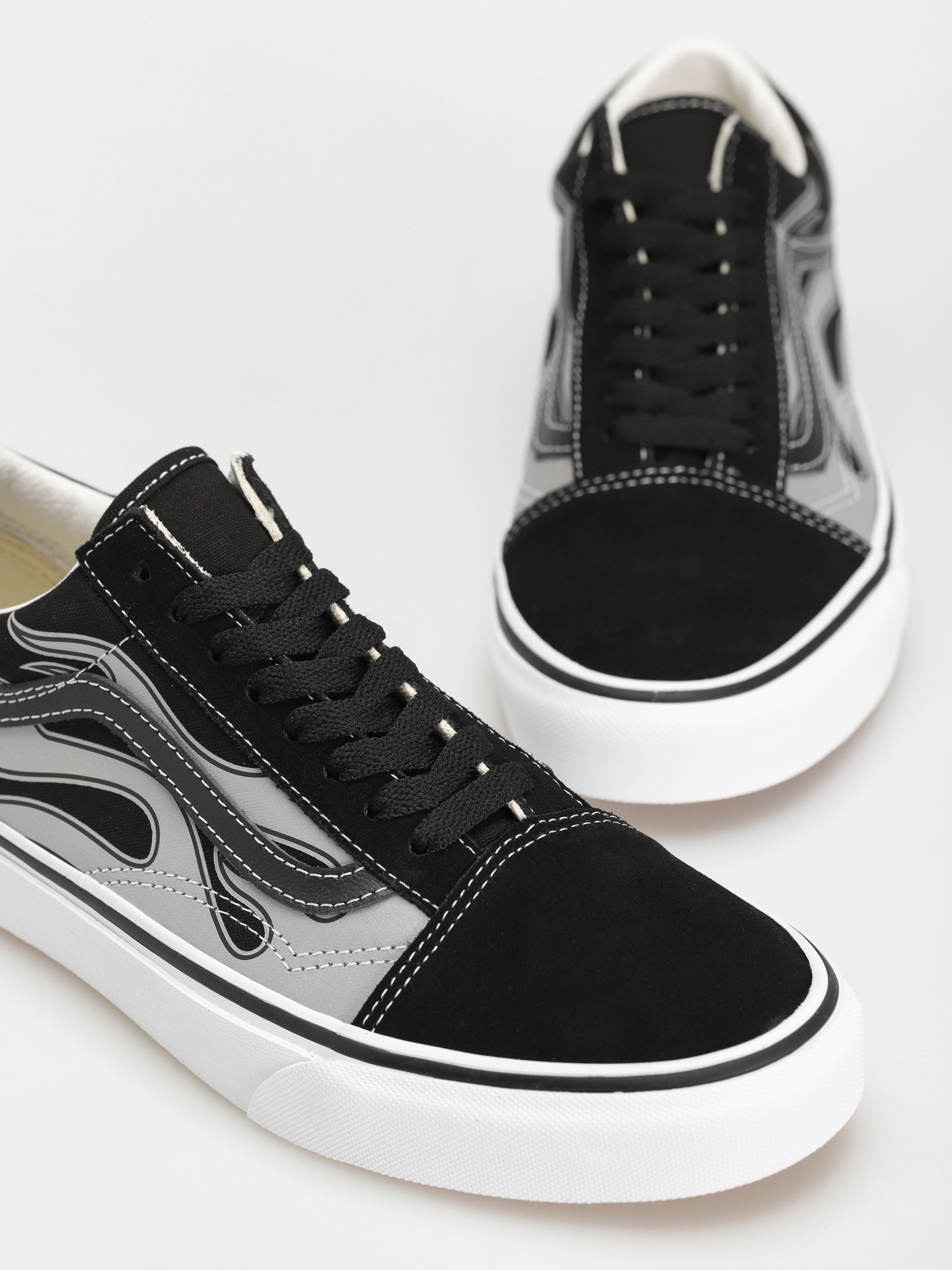 Vans Old Skool Schuhe (reflective flame black)