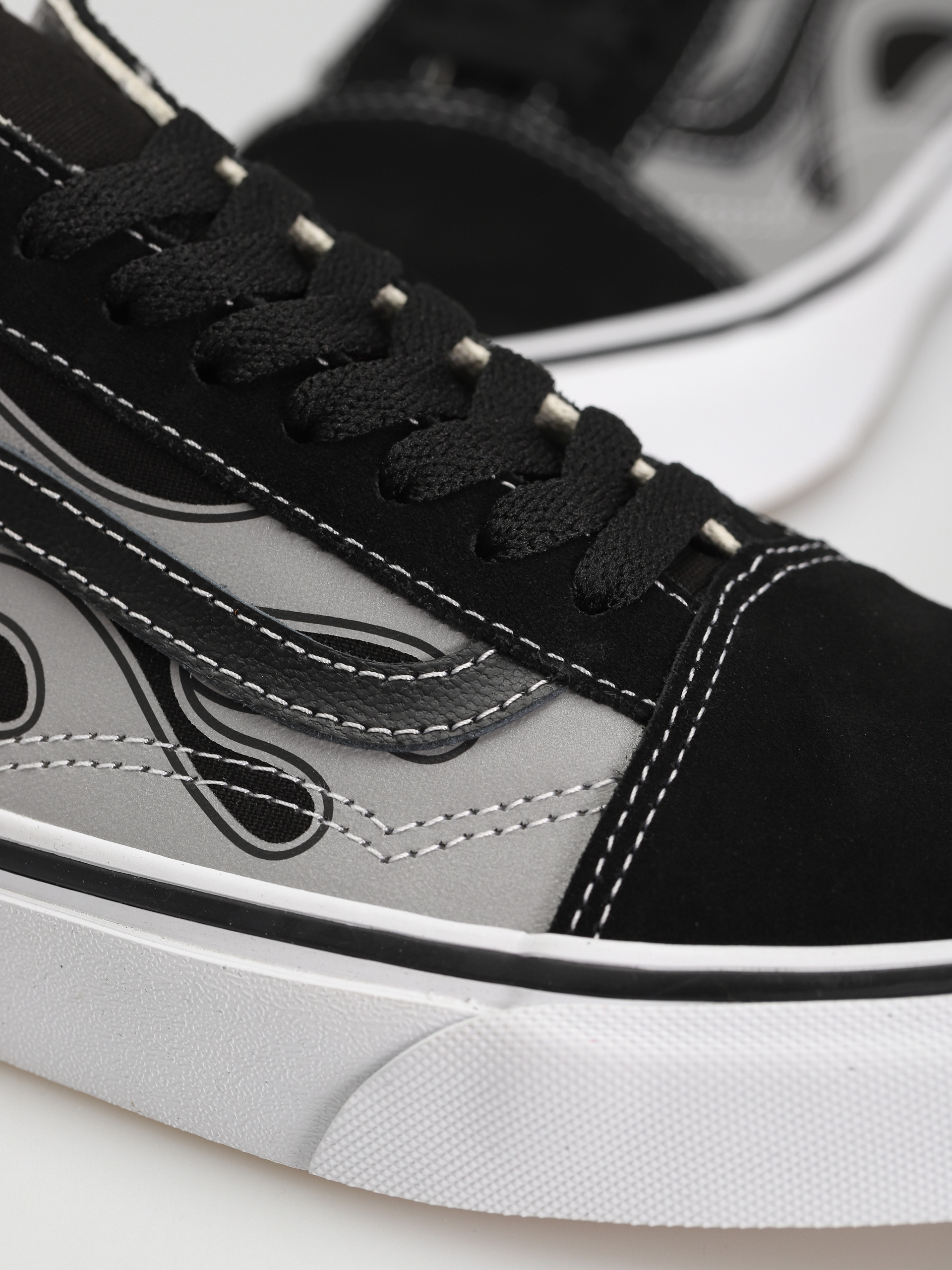 Vans Old Skool Schuhe (reflective flame black)