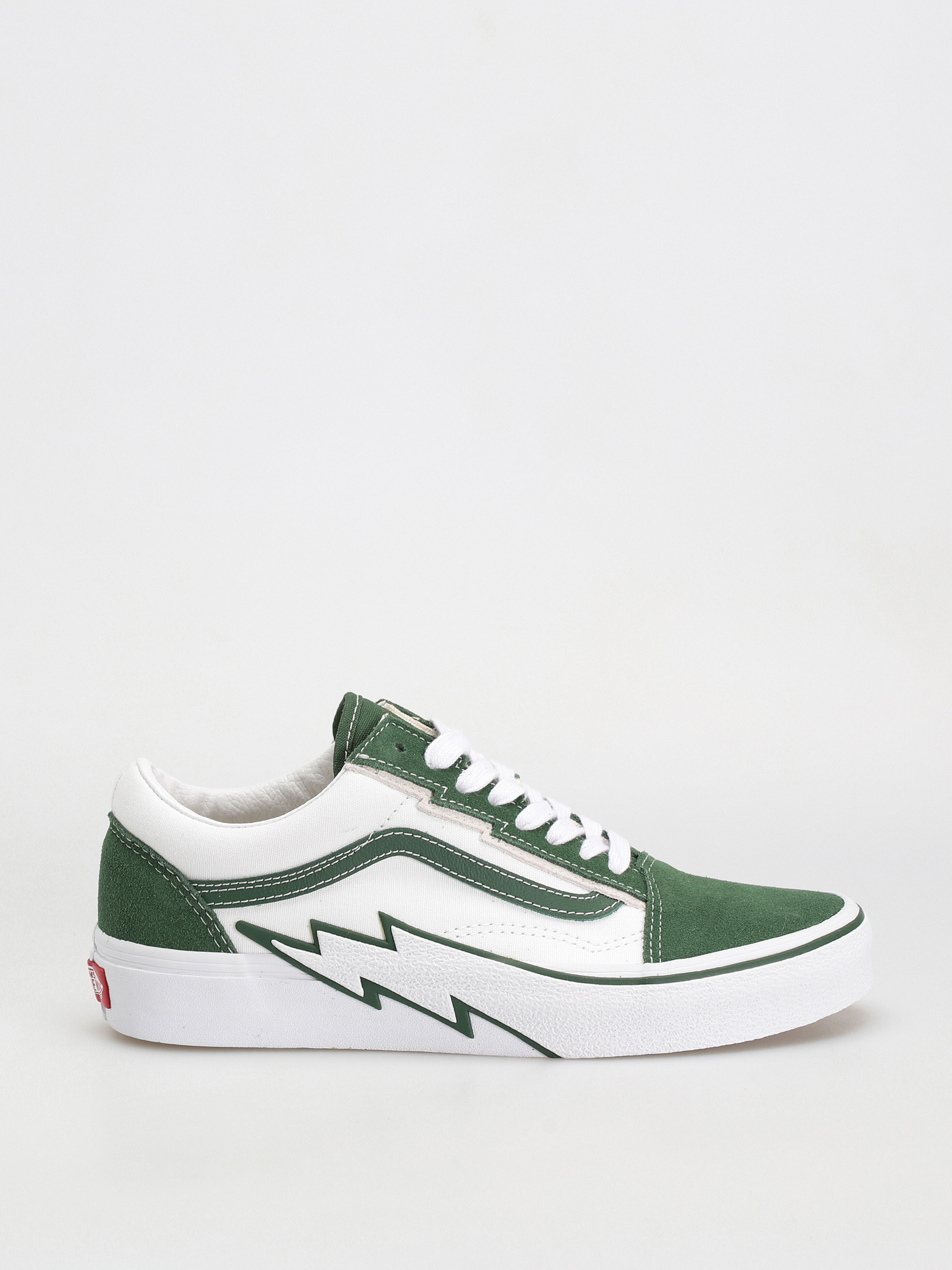 Vans Old Skool Bolt Shoes (2 tone green/true white)