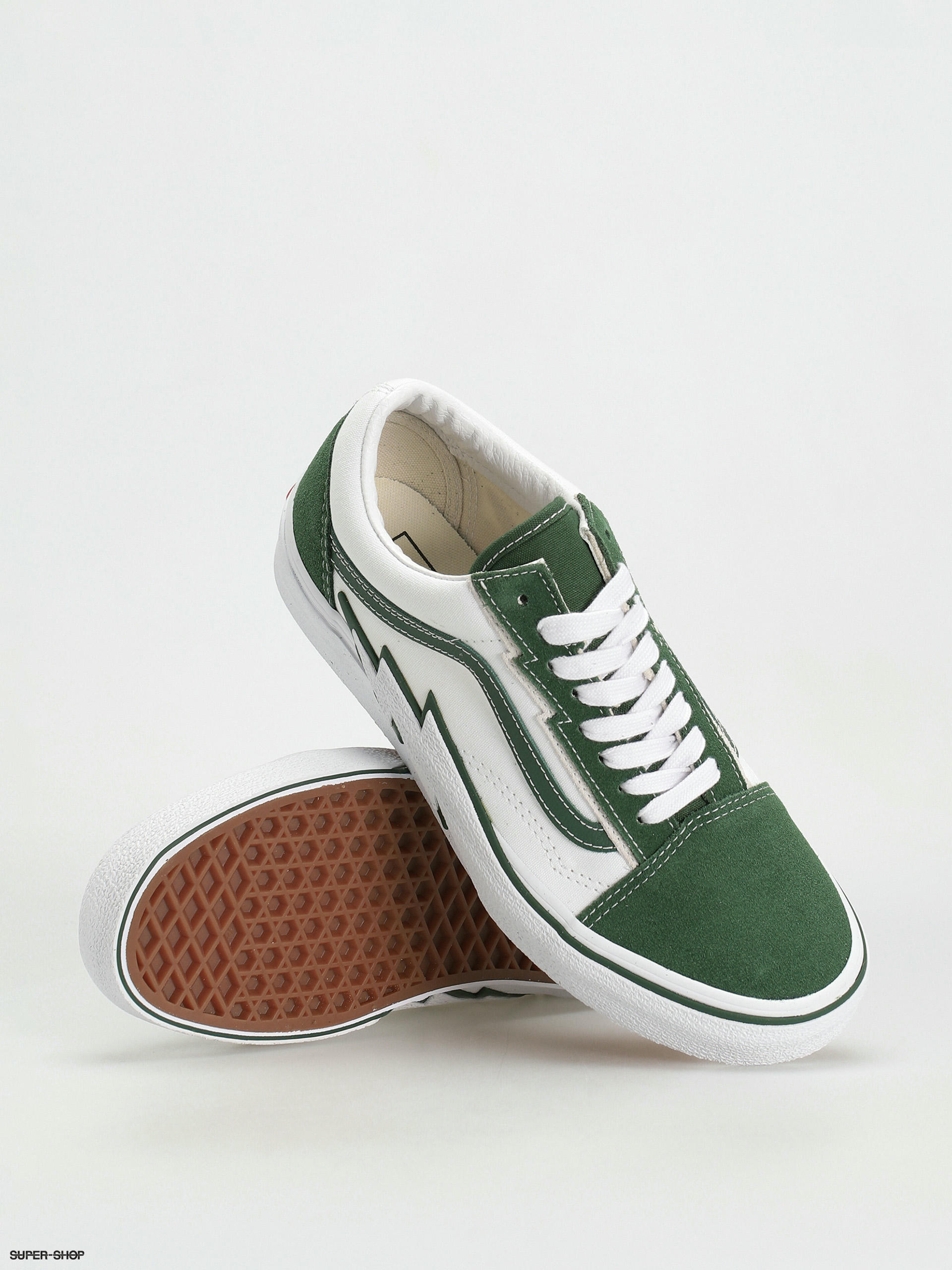 Green van cheap shoes