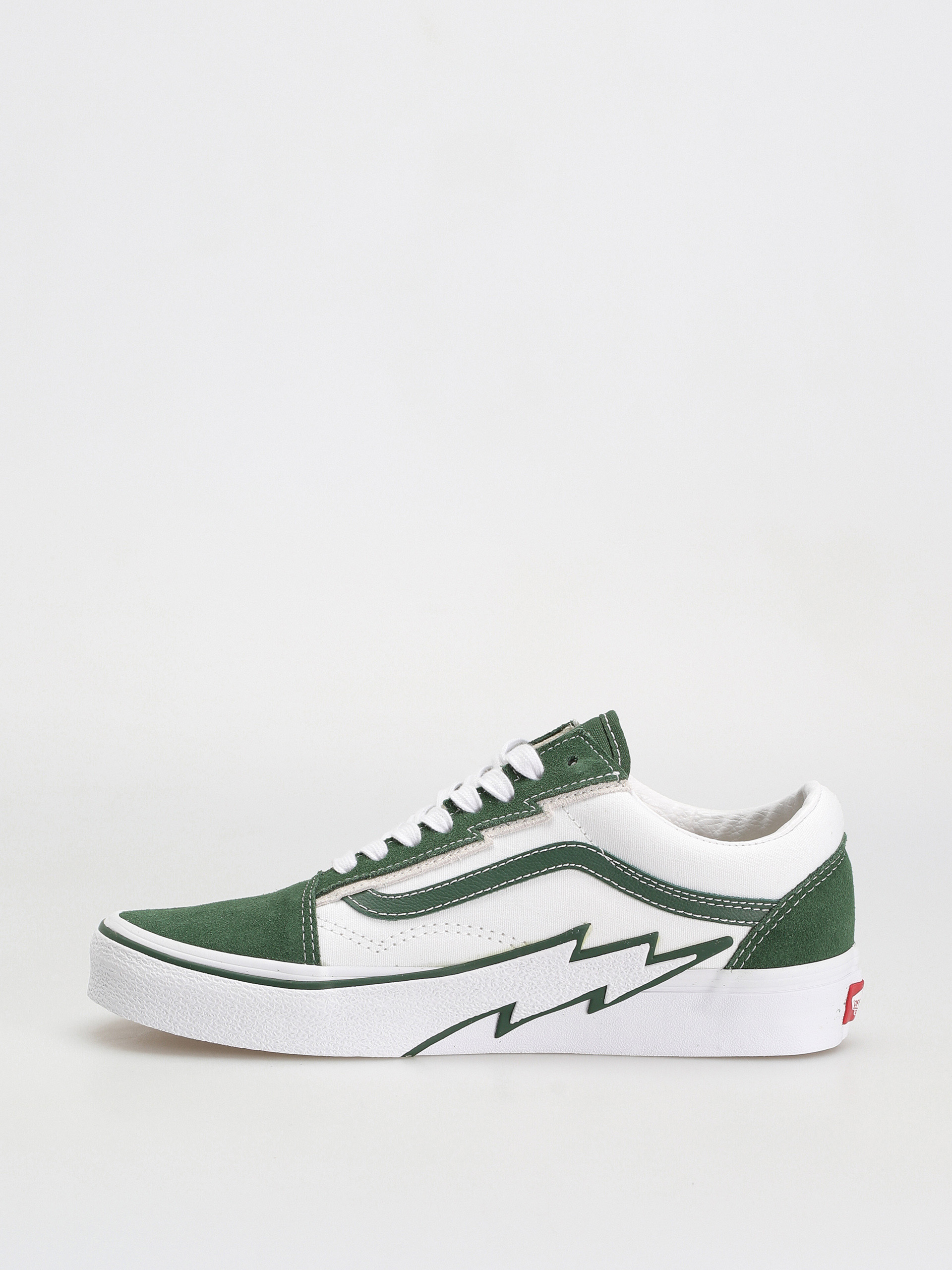 Vans Old Skool Bolt Shoes (2 tone green/true white)