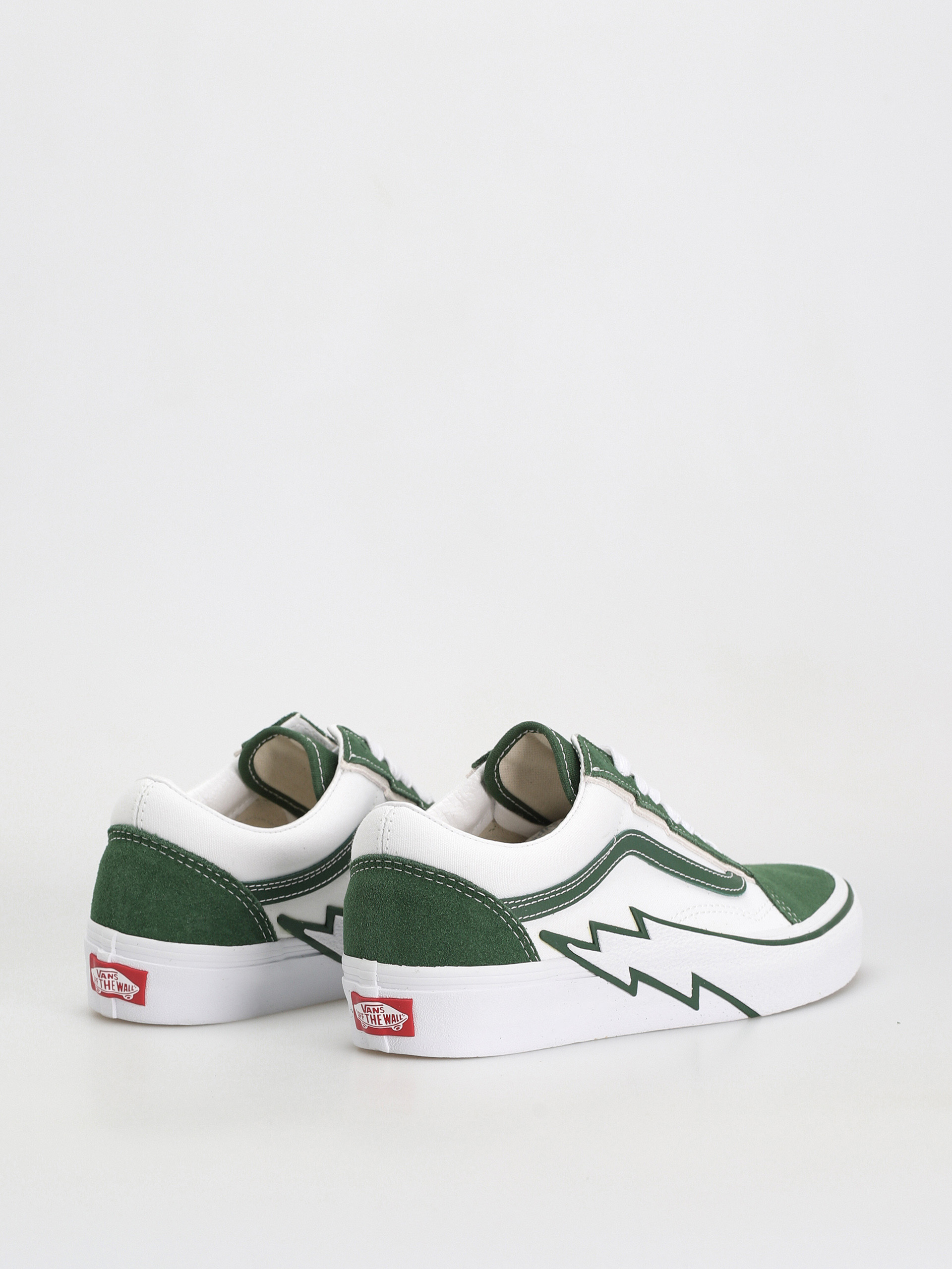Vans Old Skool Bolt Shoes (2 tone green/true white)
