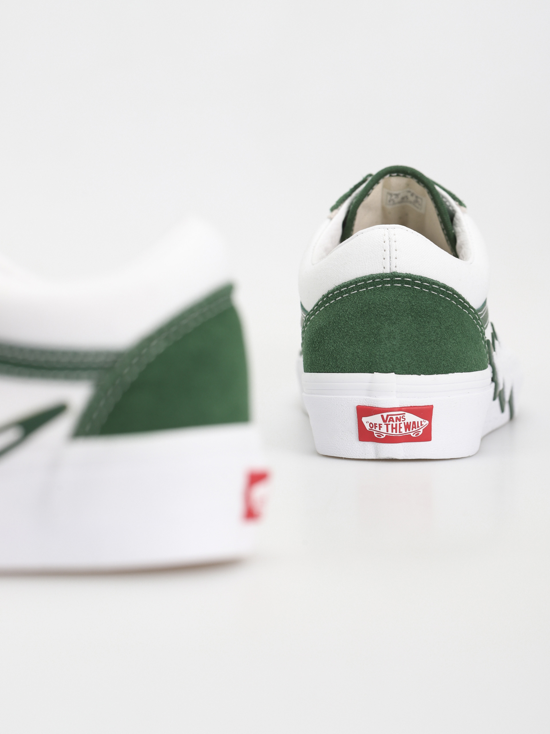 Vans Old Skool Bolt Shoes (2 tone green/true white)