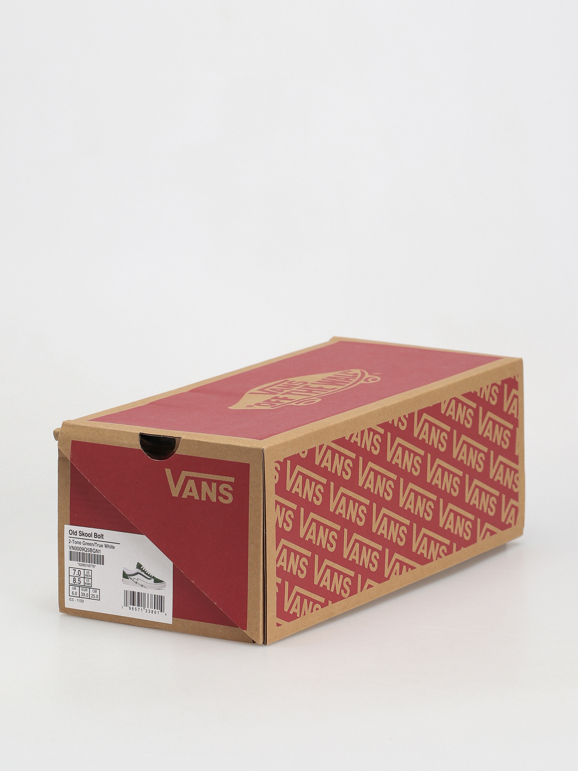 Vans Old Skool Bolt Shoes (2 tone green/true white)