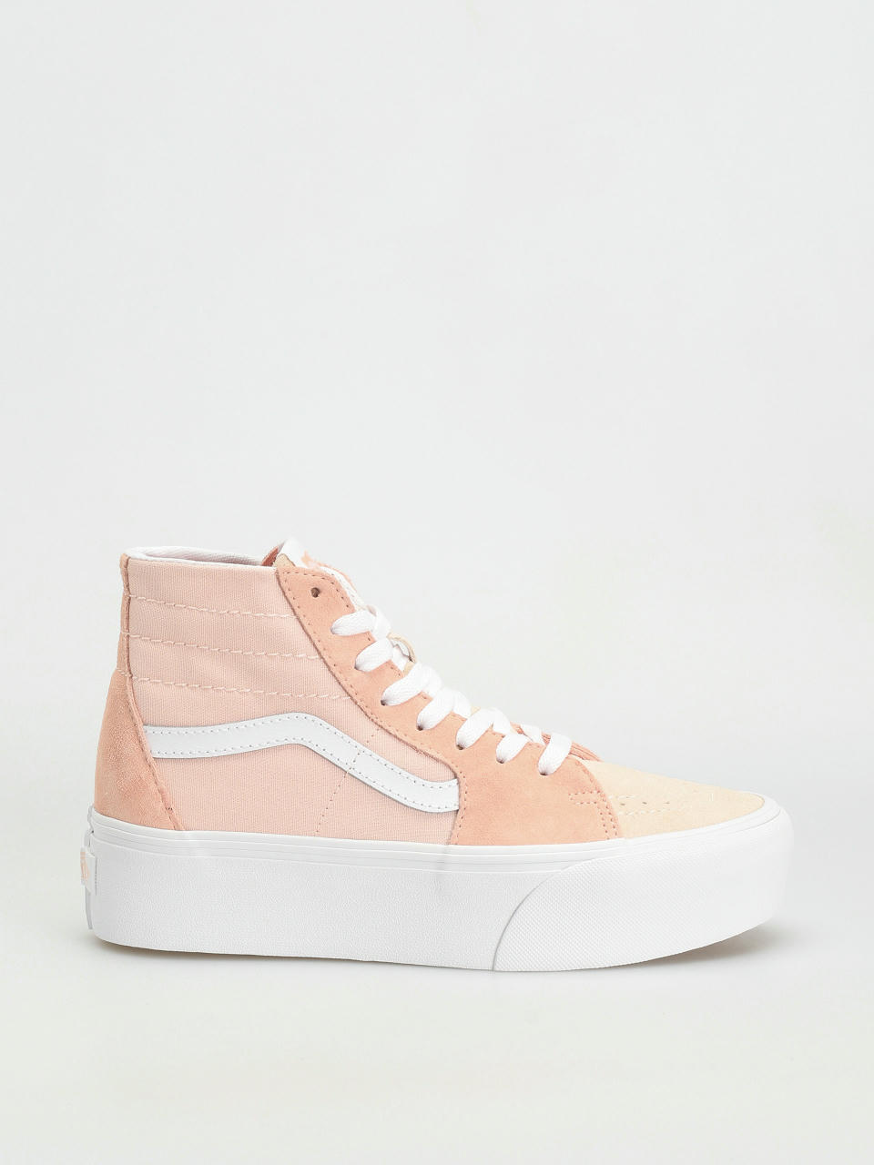 Vans Sk8 Hi Tapered Stackform Shoes Wmn (color block peach)