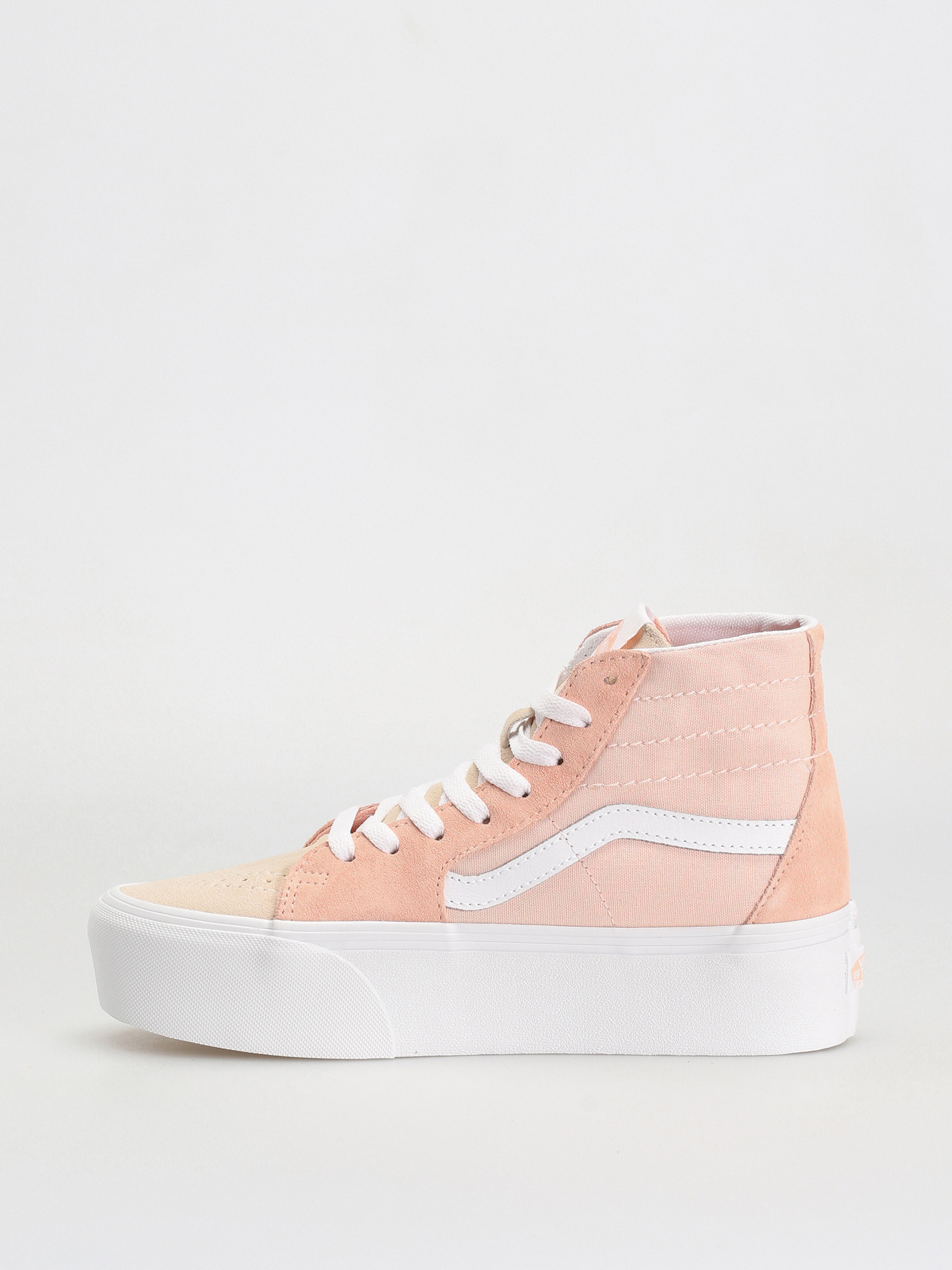 Vans Sk8 Hi Tapered Stackform Schuhe Wmn color block peach