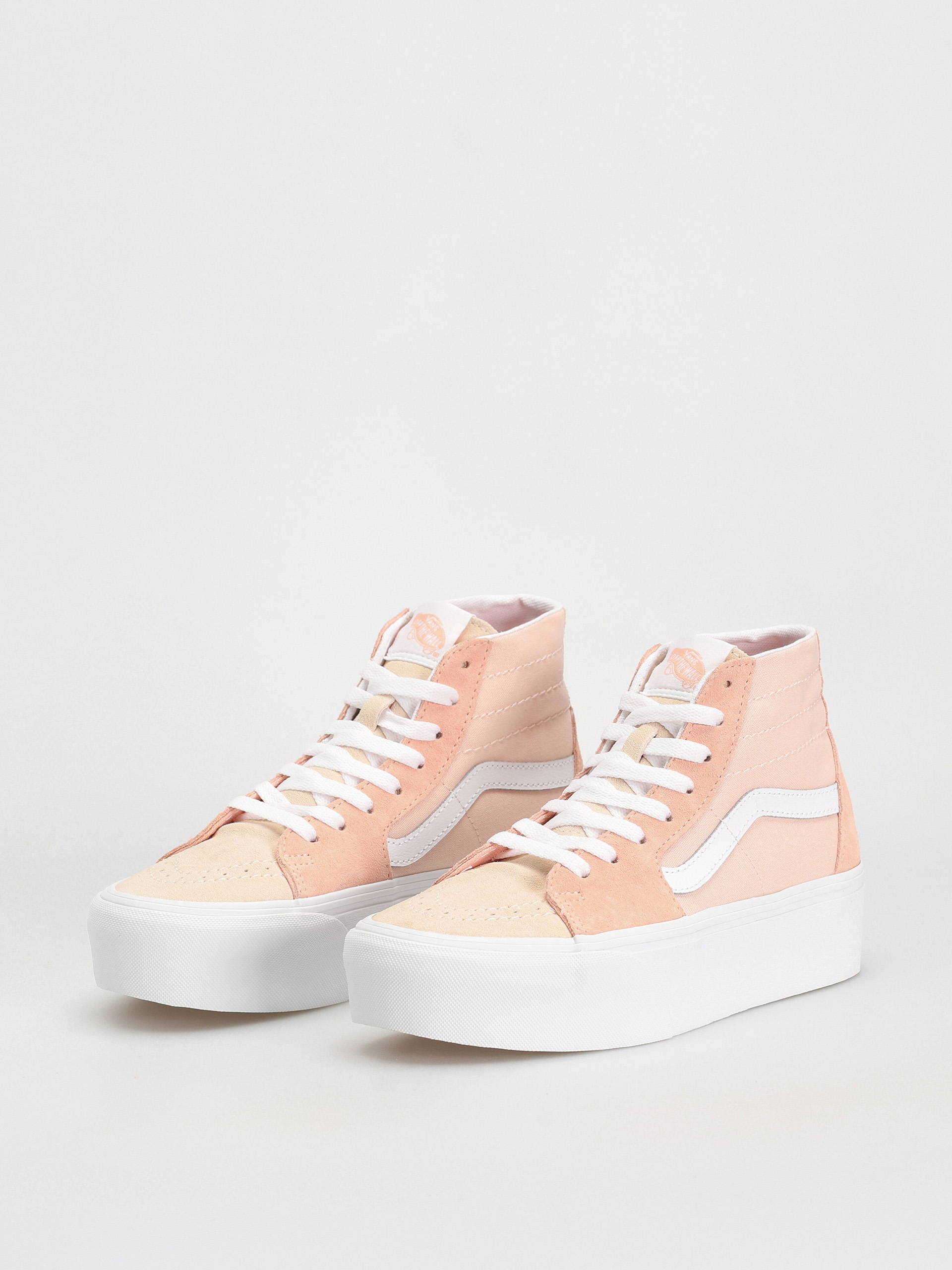 Vans Sk8 Hi Tapered Stackform Schuhe Wmn (color block peach)