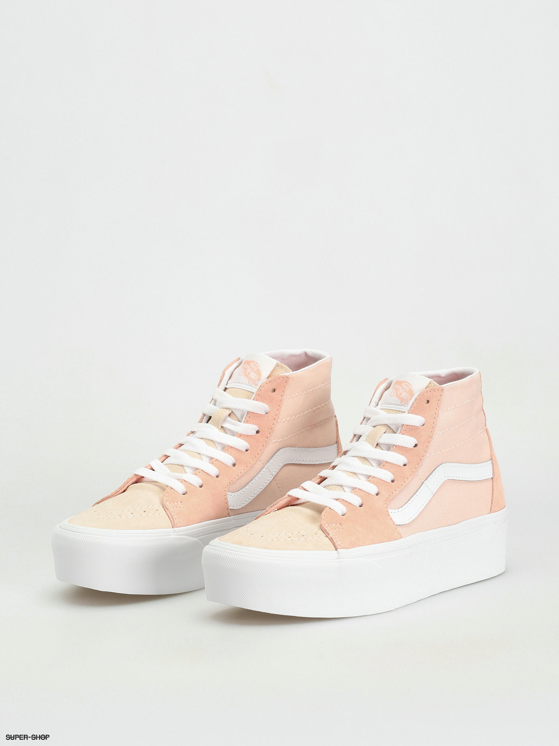 Vans sk8 hot sale hi peach