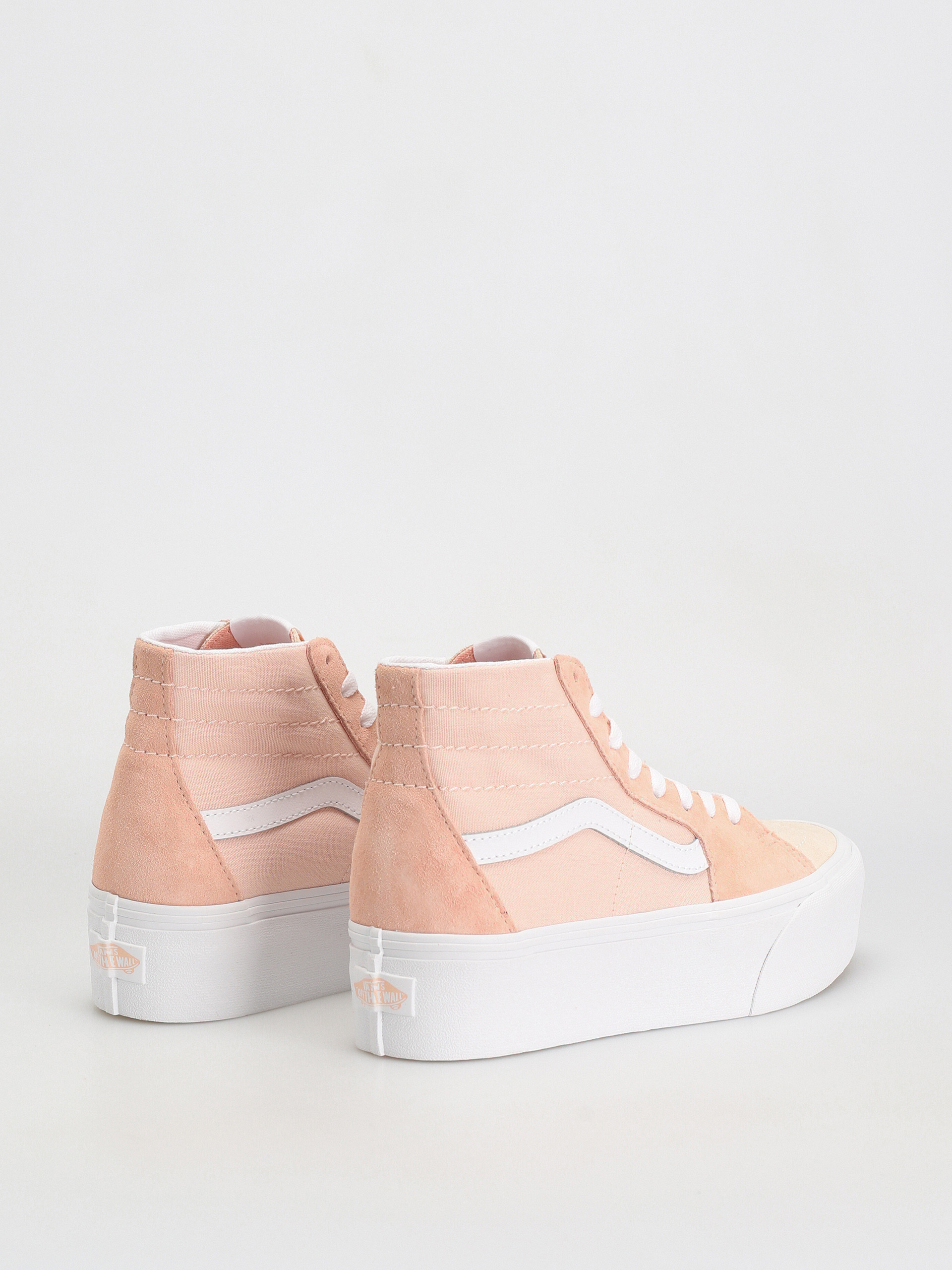 Vans Sk8 Hi Tapered Stackform Shoes Wmn (color block peach)