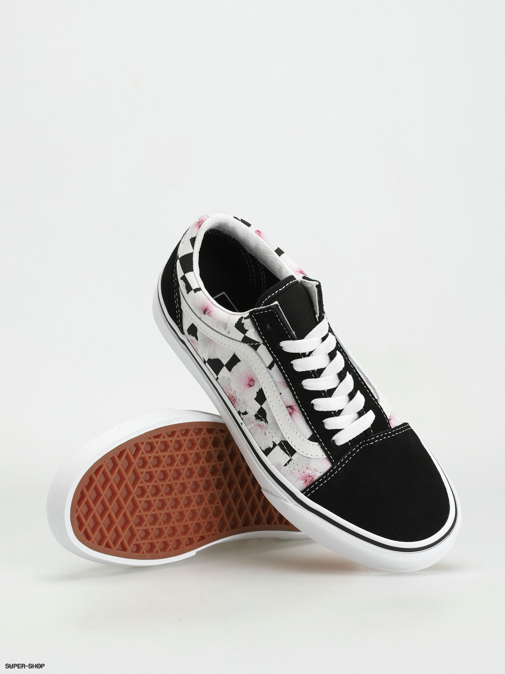 Vans cherry checkerboard hot sale old skool