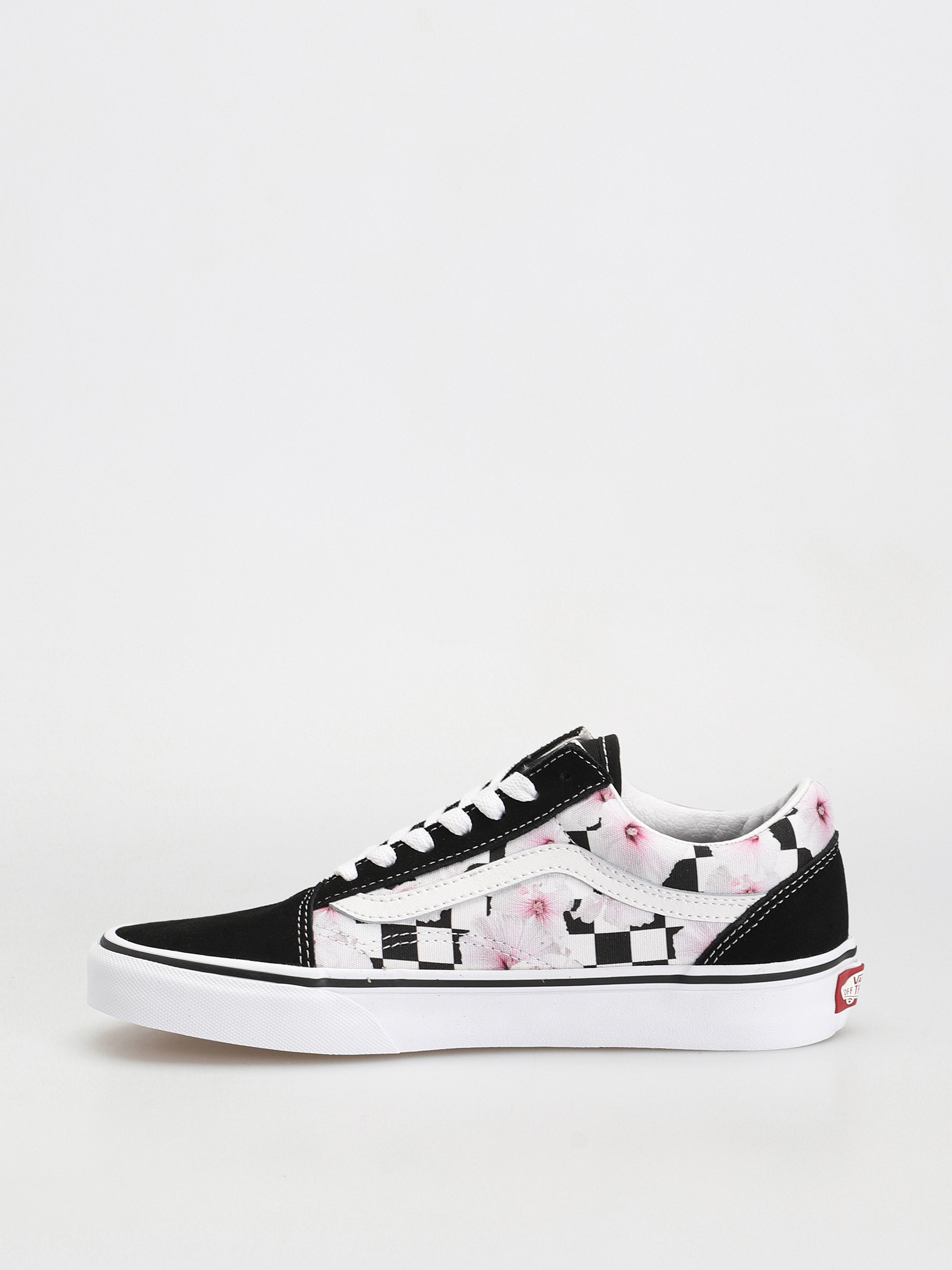 Vans Old Skool Shoes Wmn (hibiscus checkerboard black)