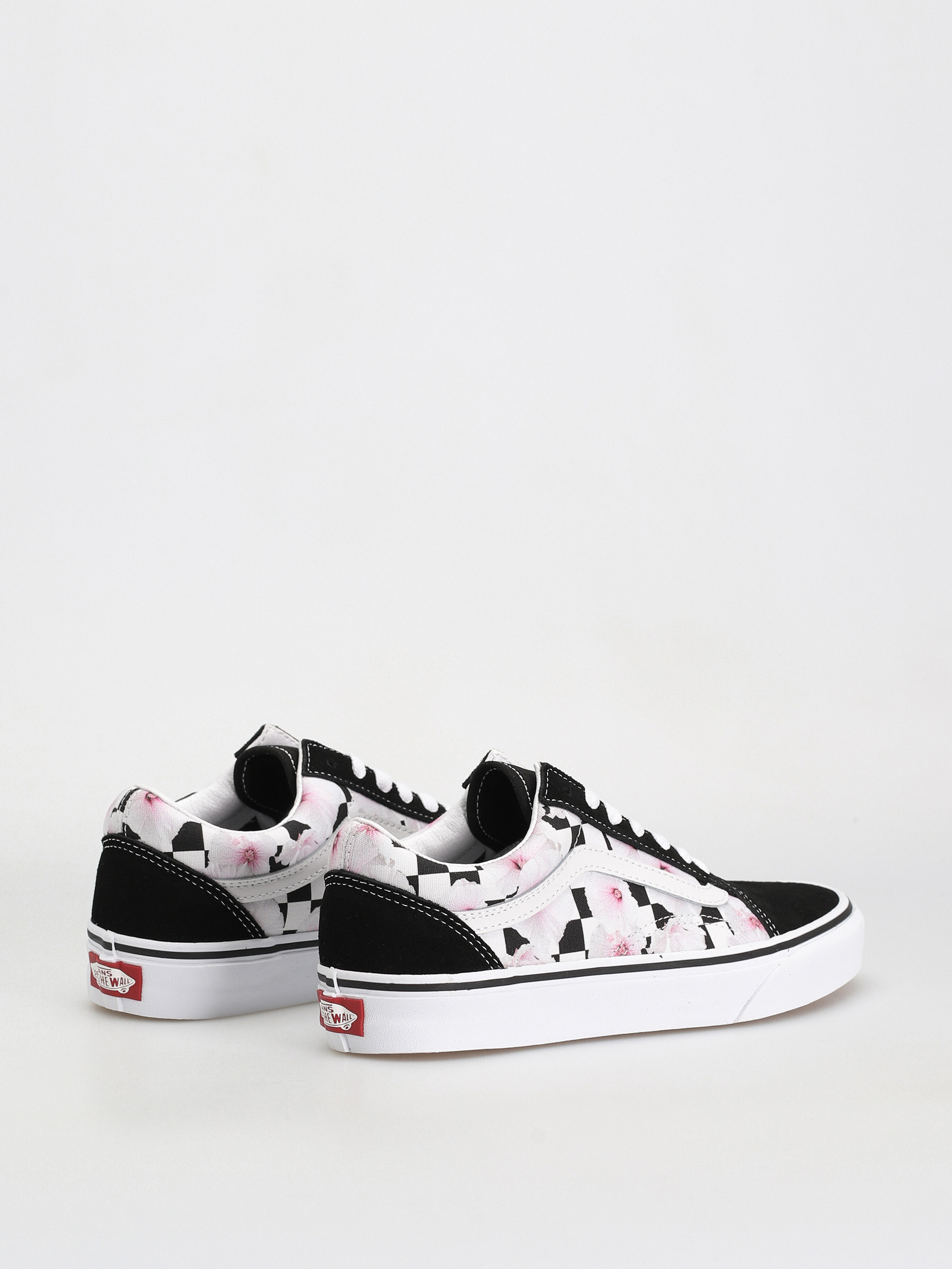 Vans Old Skool Shoes Wmn (hibiscus checkerboard black)
