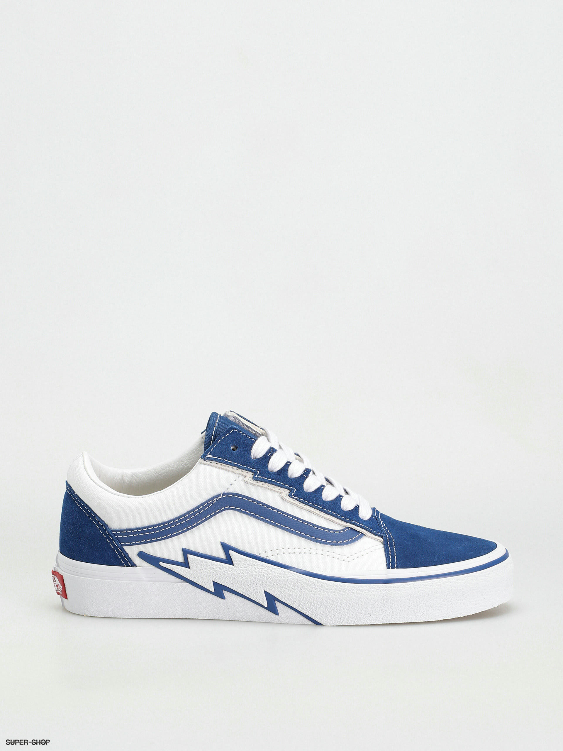 Vans old skool top with lightning bolt