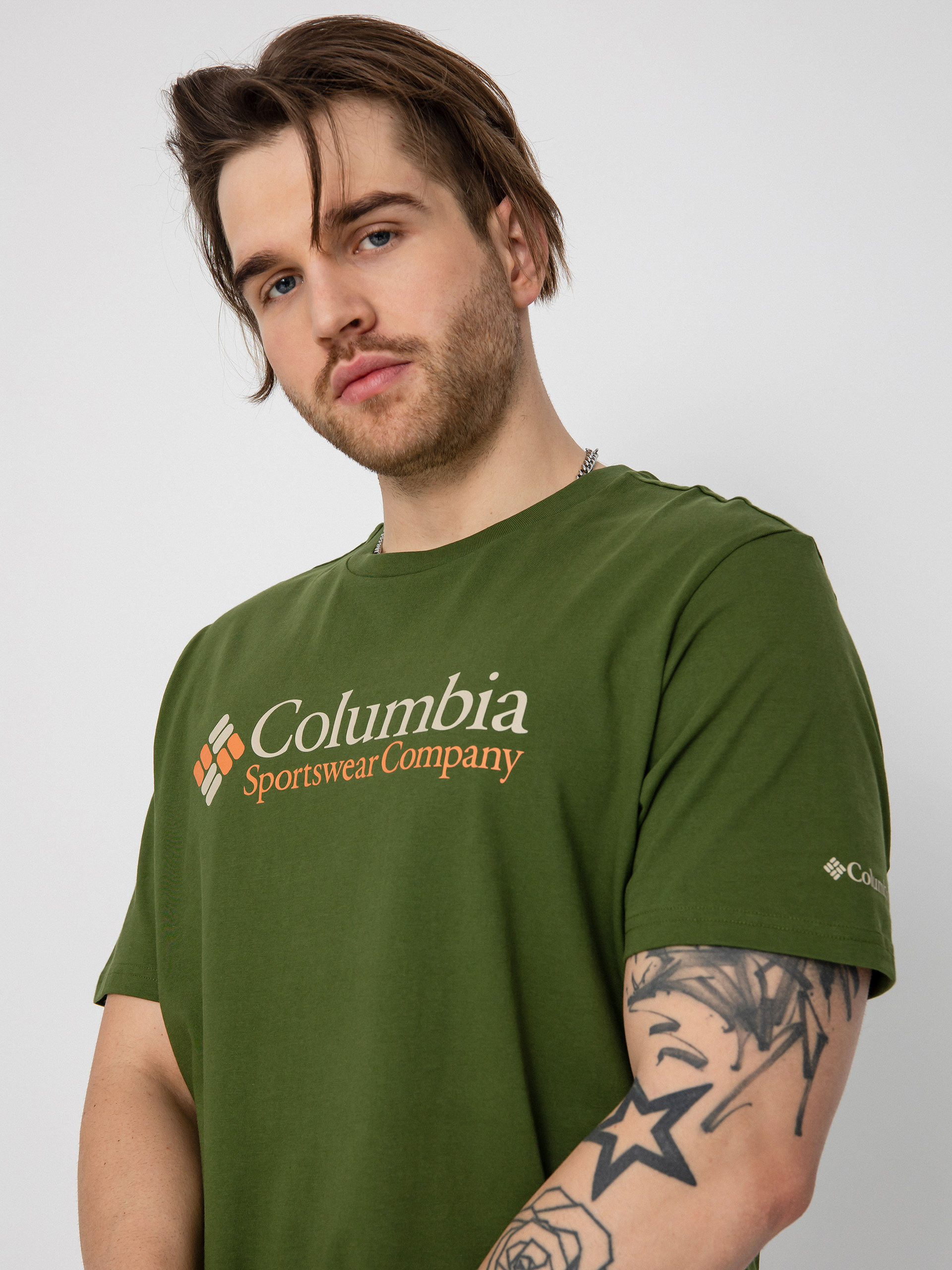 Columbia Deschutes Valley T-shirt (pesto/csc/retr)