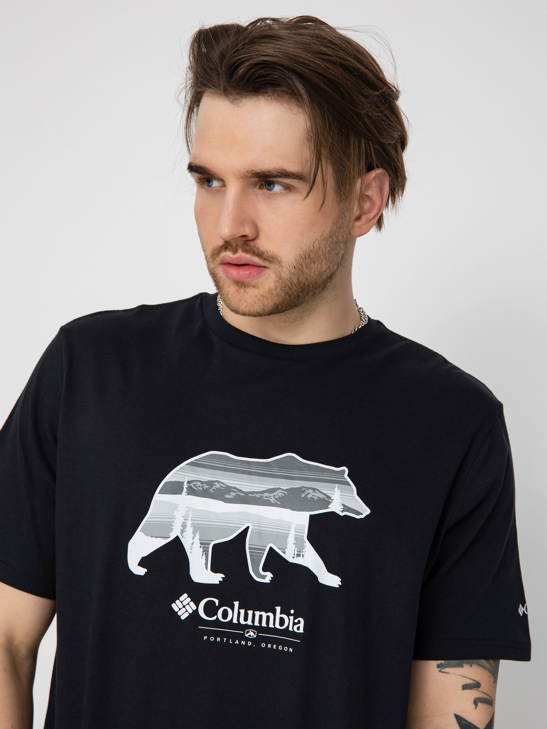 Columbia Rockaway River T-shirt (black/scenic/s)