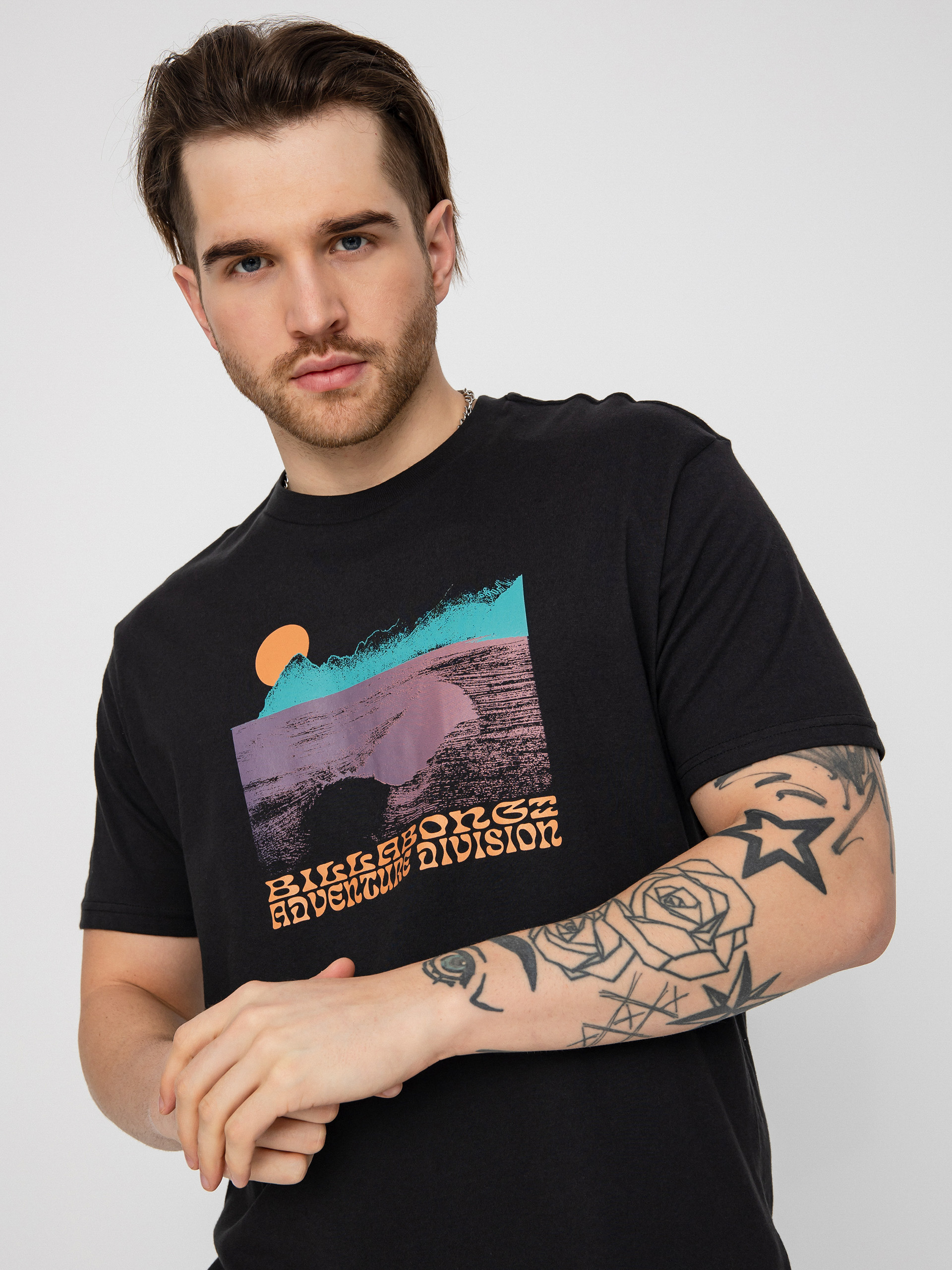 Billabong Alaska Wave Tshirt black (washed black)