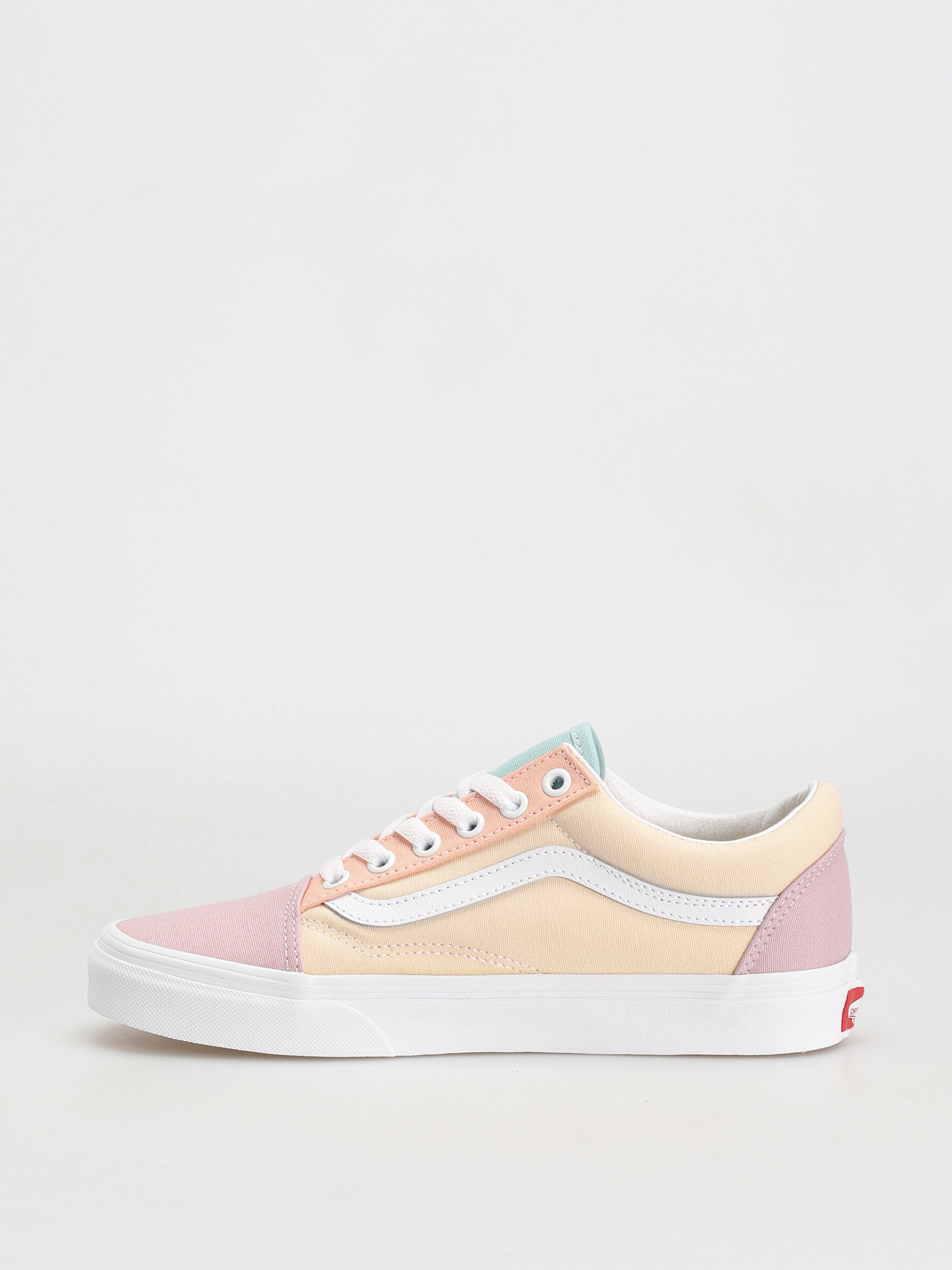Vans Old Skool Shoes Wmn (pastel block multi/true white)