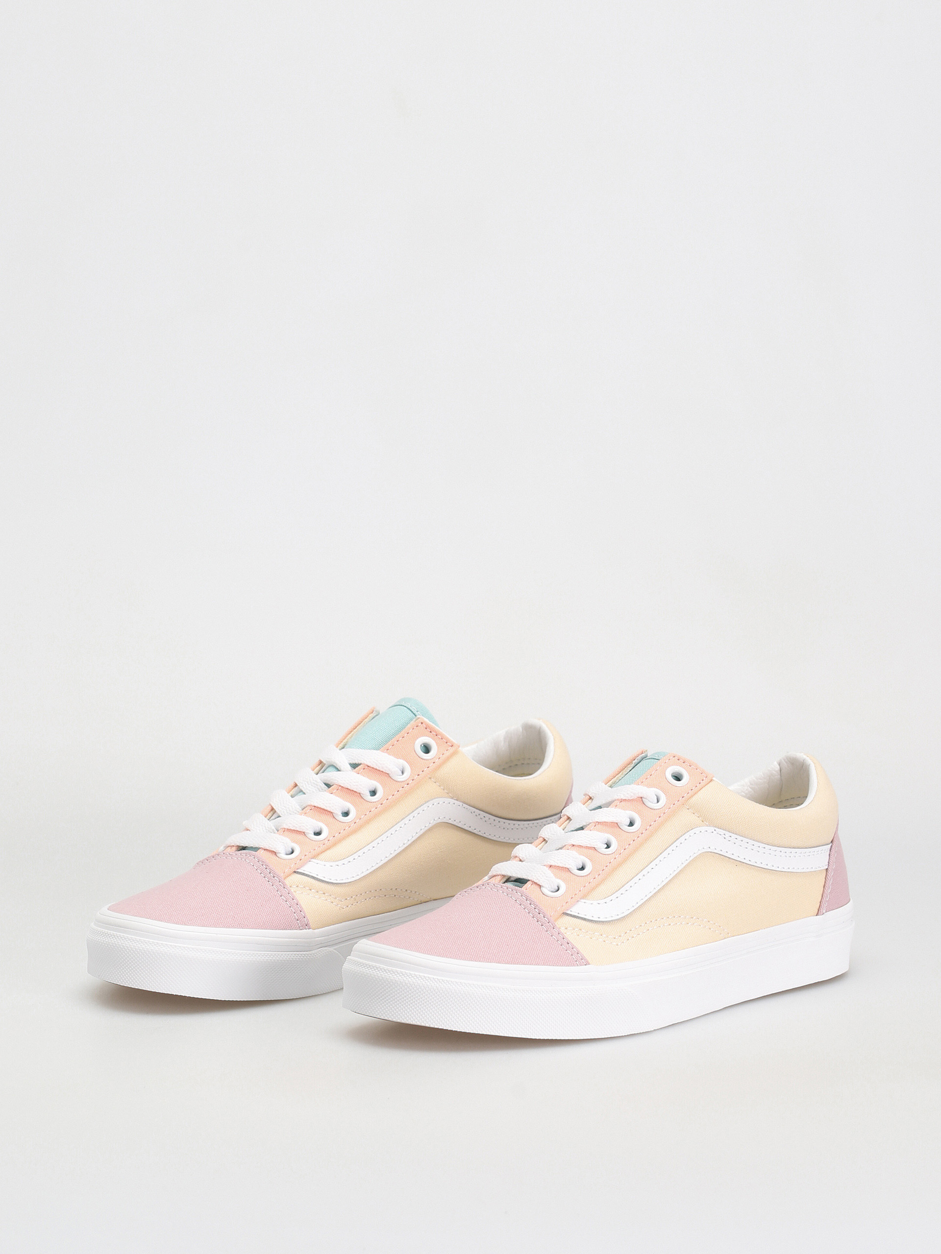 Vans Old Skool Shoes Wmn (pastel block multi/true white)