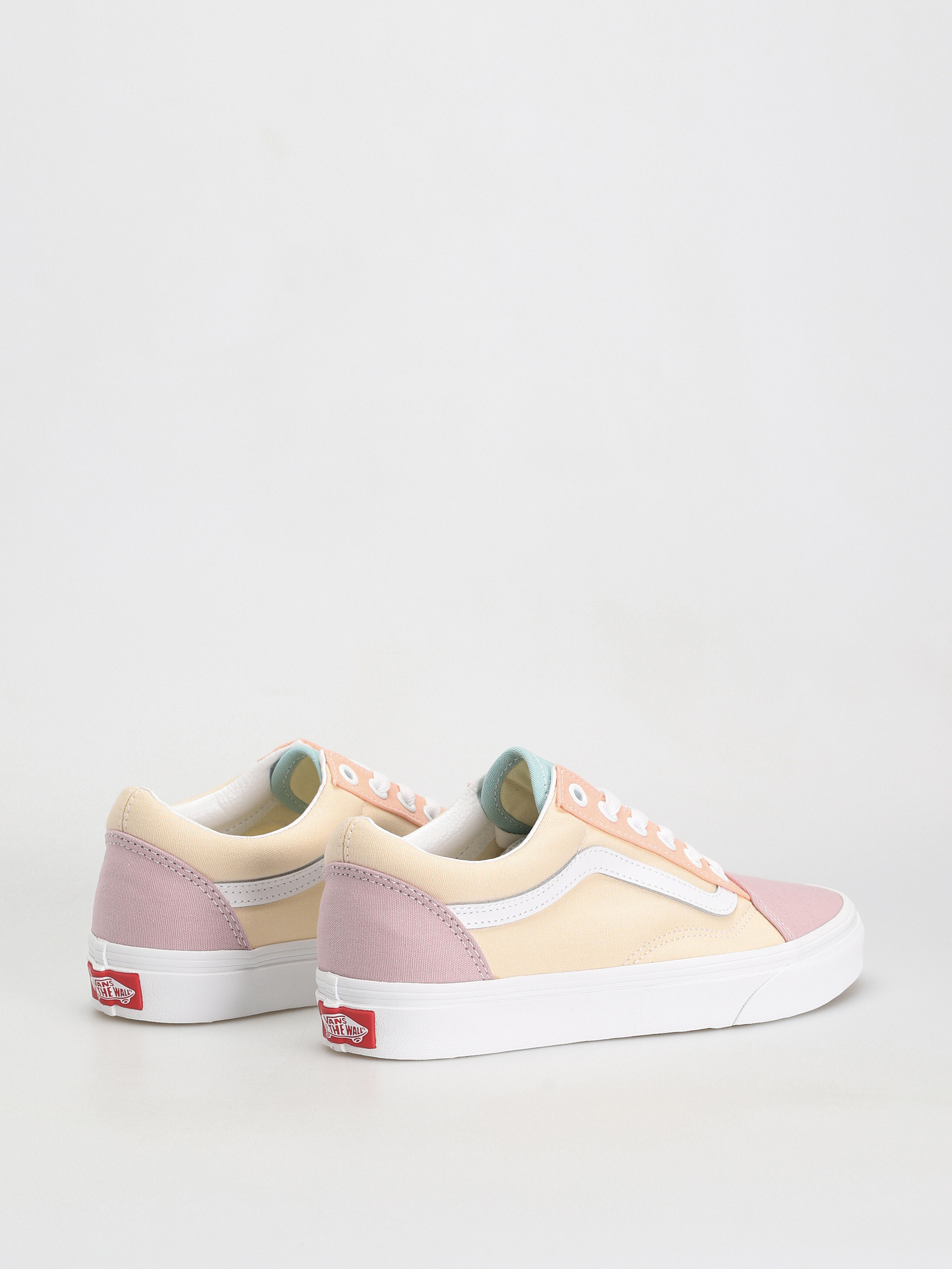 Vans Old Skool Shoes Wmn (pastel block multi/true white)