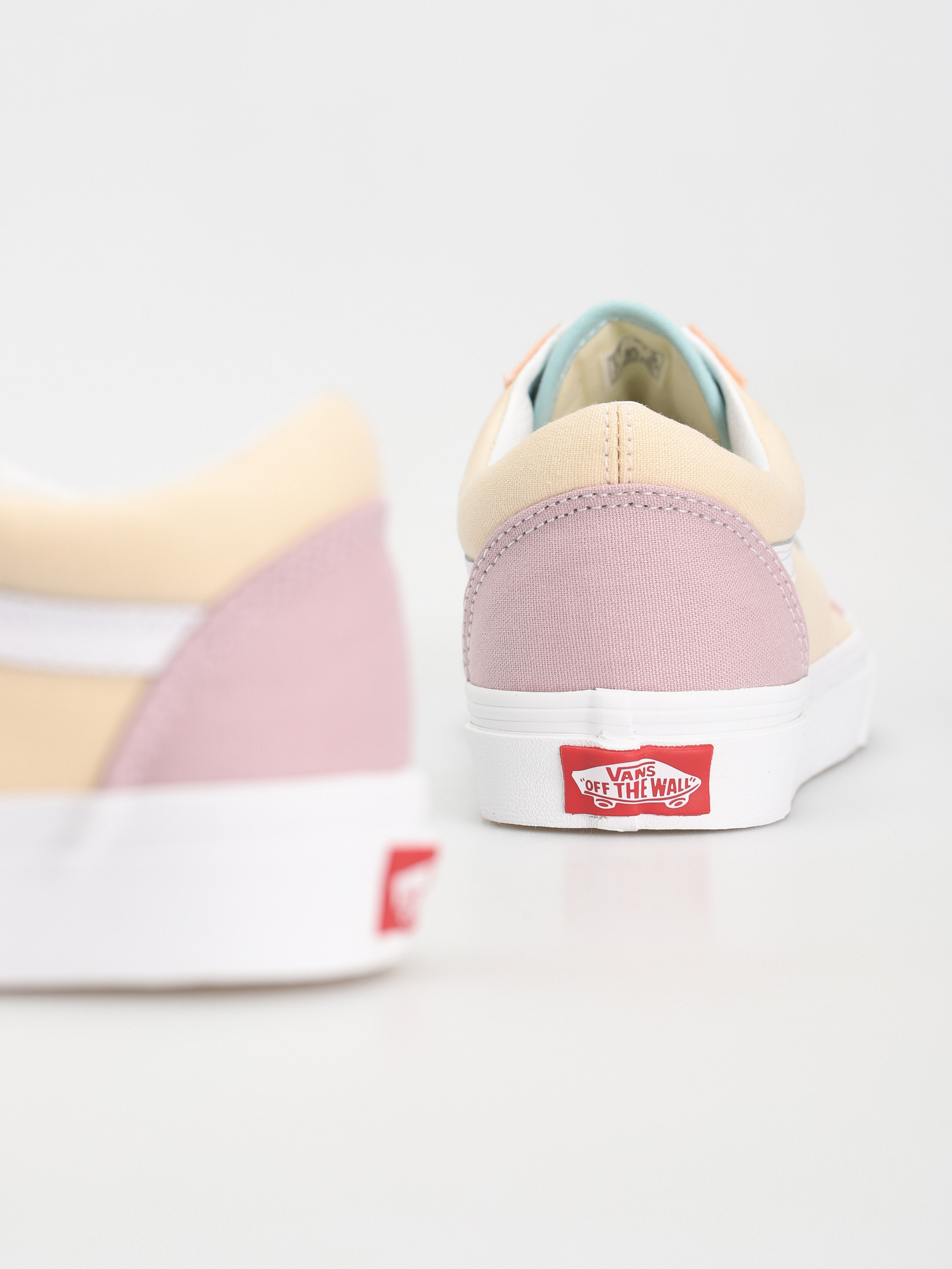 Vans Old Skool Shoes Wmn (pastel block multi/true white)