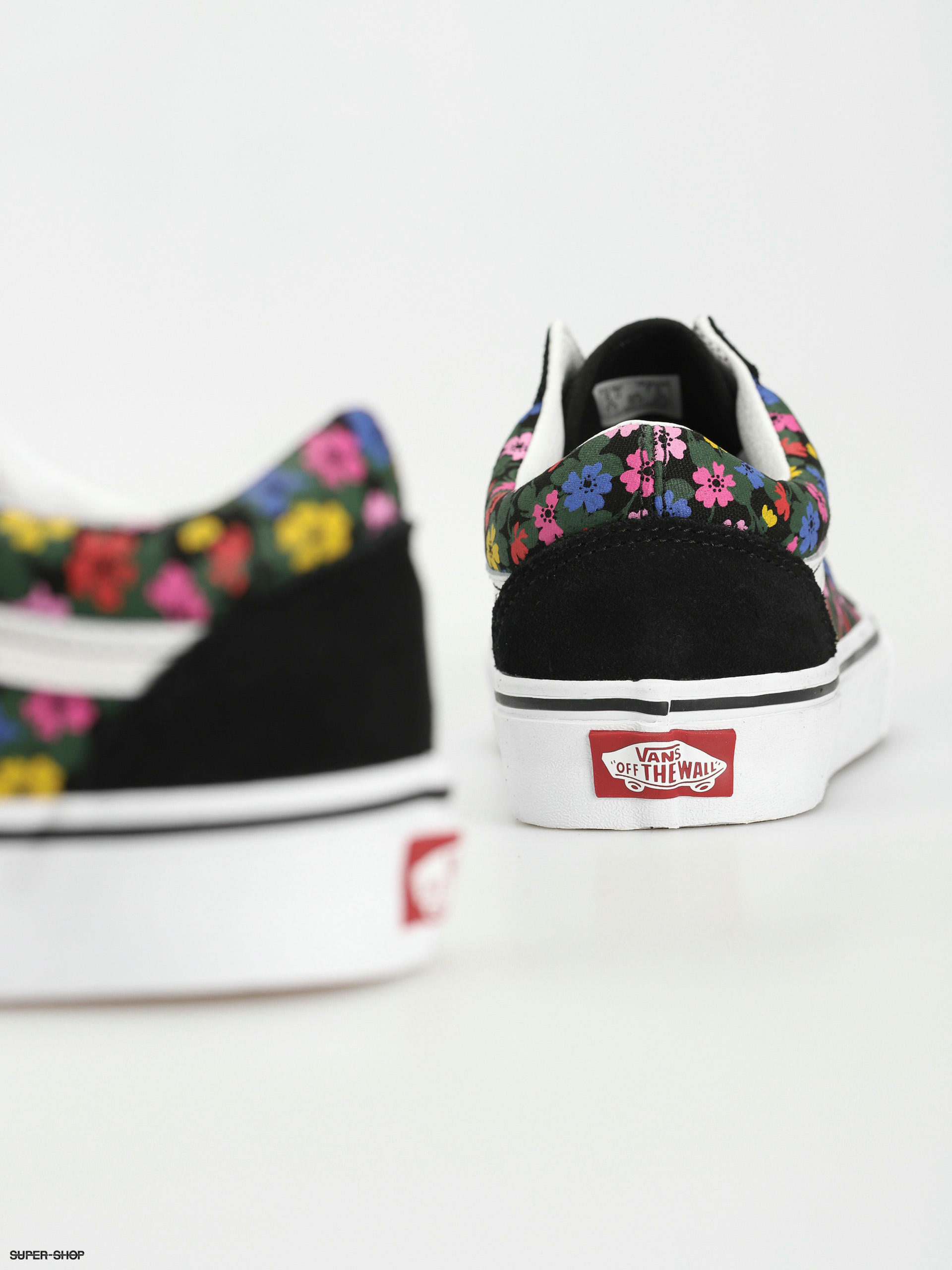 Old skool deals garden floral vans