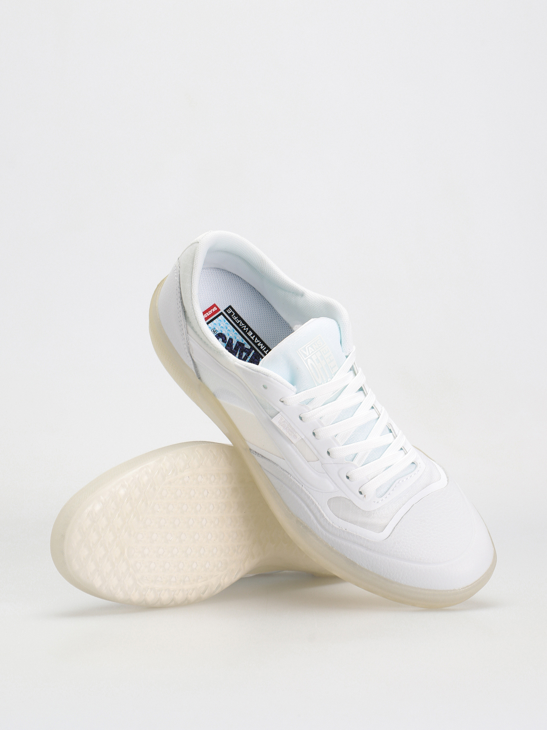 Vans Ave Schuhe (leather white/white)