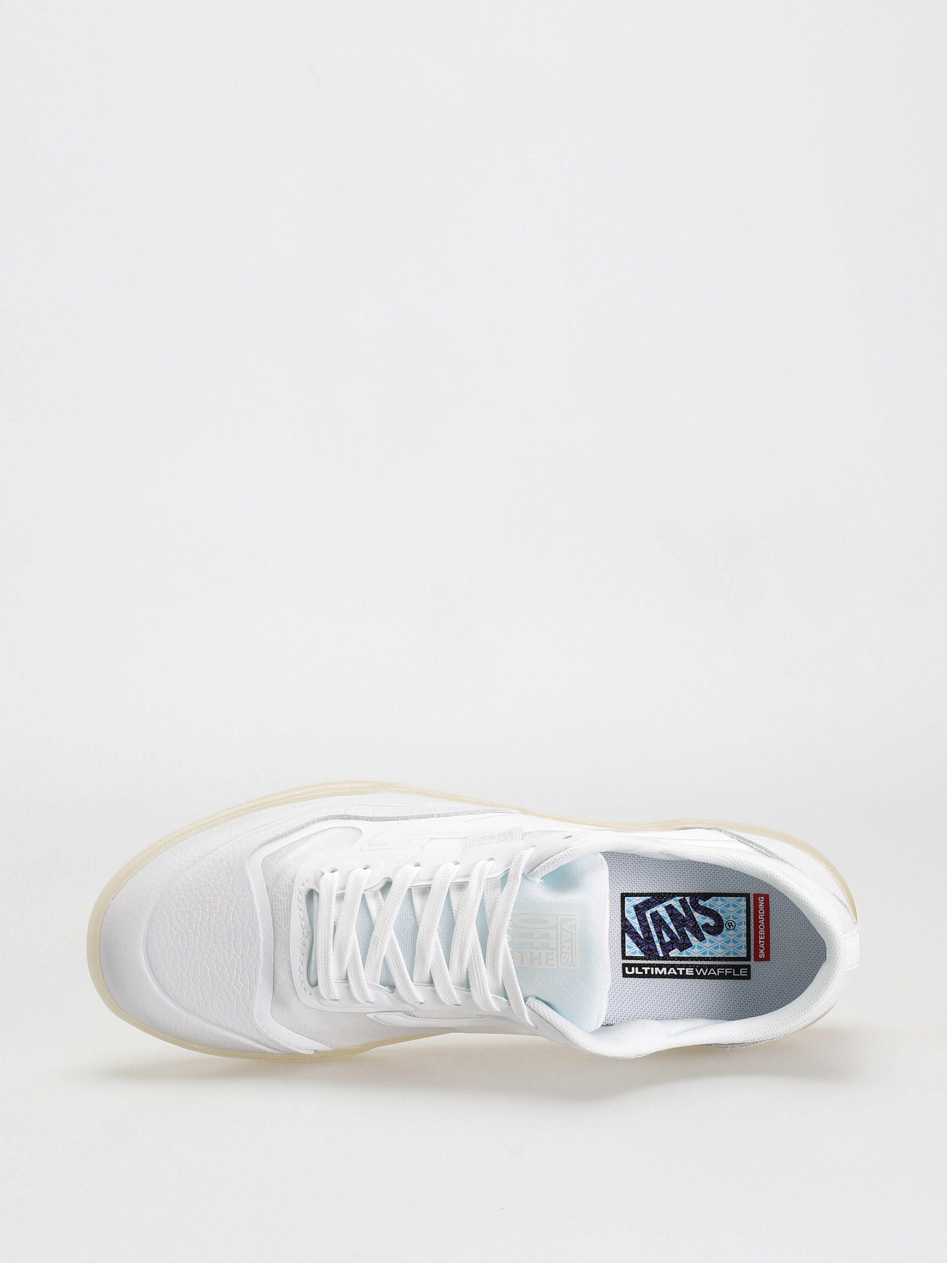 Vans Ave Schuhe (leather white/white)
